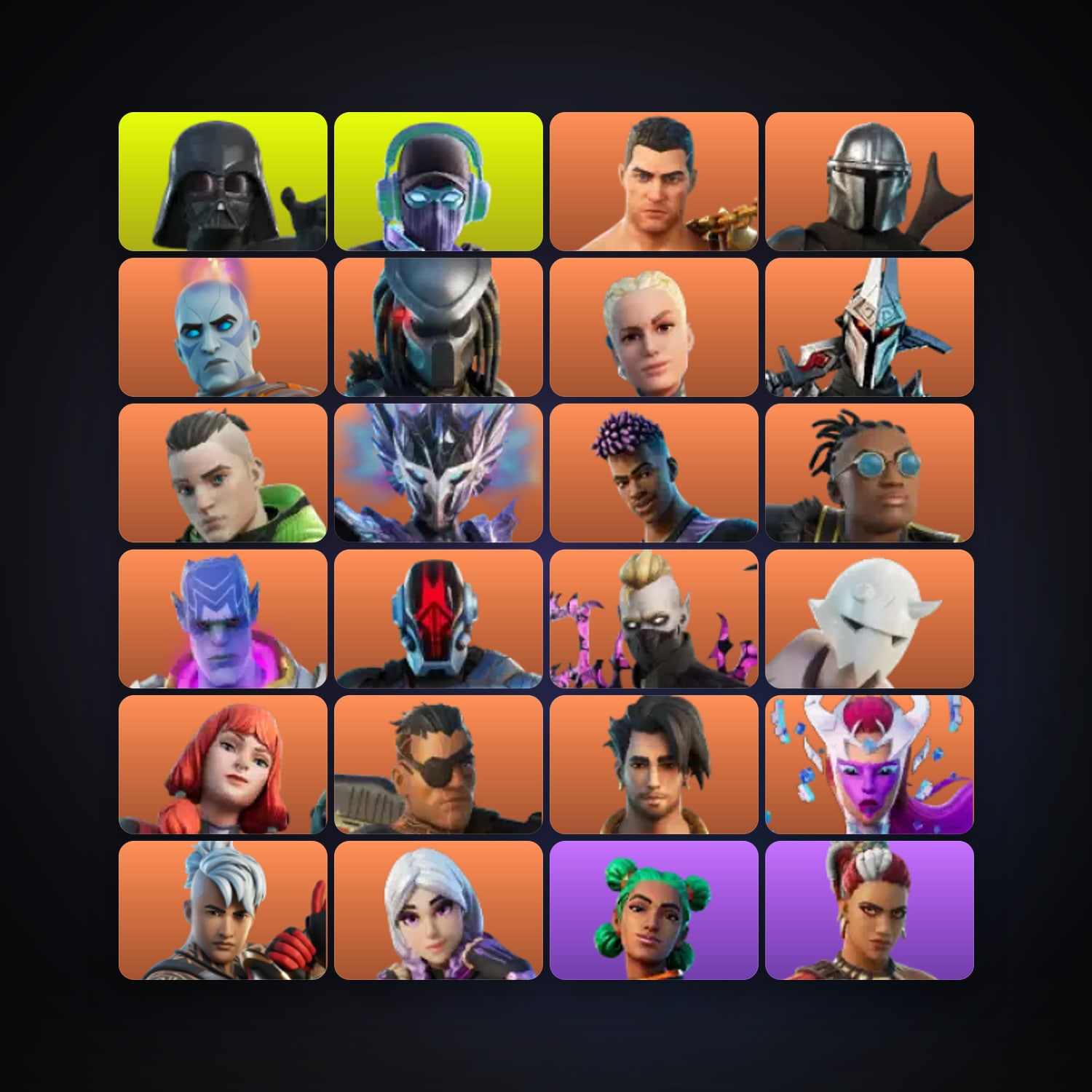Fortnite account with Darth Vader & Breakpoint — 149 skins — 500 V-Bucks — lvl 1976 — HabibiAccounts