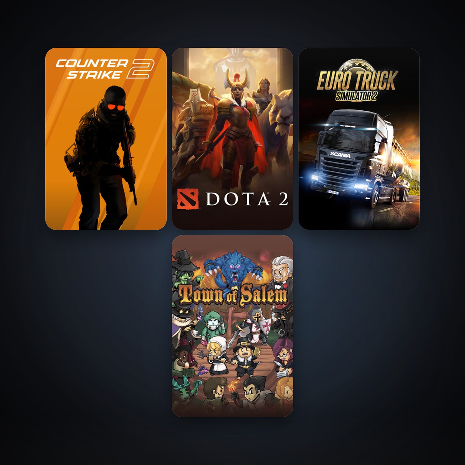 Dota 2 + CS2 Prime, 7 games, clean — HabibiAccounts
