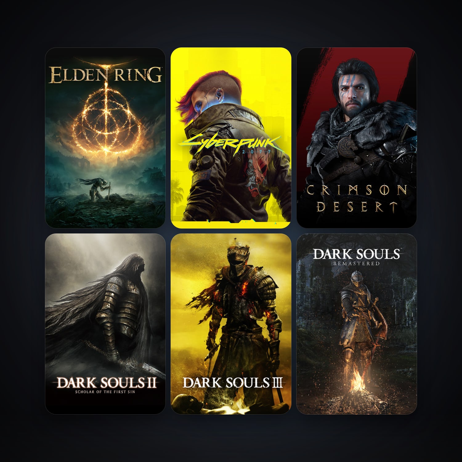DARK SOULS II: Scholar of the First Sin + DARK SOULS III, 69 games, clean — HabibiAccounts