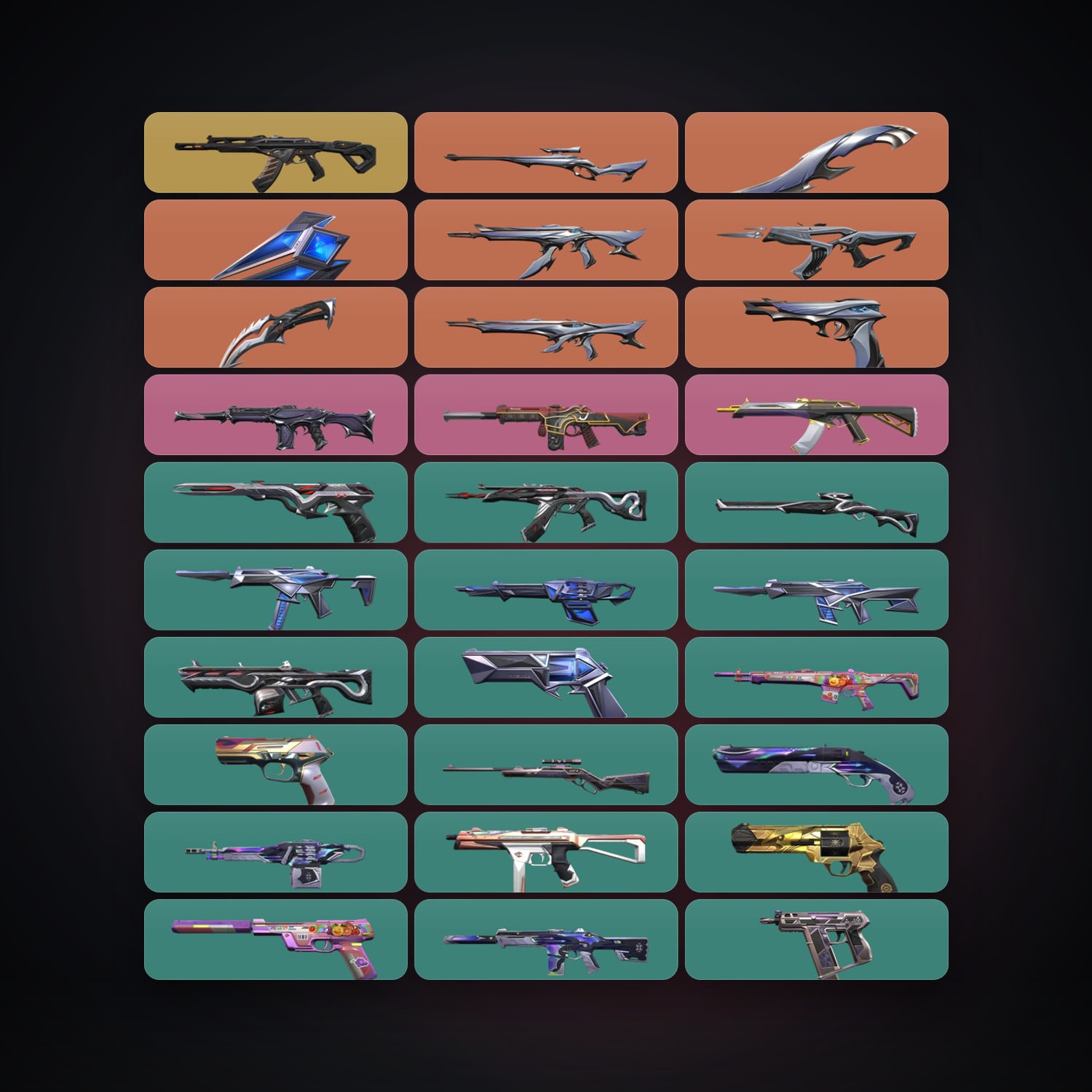 EU Gold 2 locker — 3 knives, 42 skins, lvl 177 — HabibiAccounts