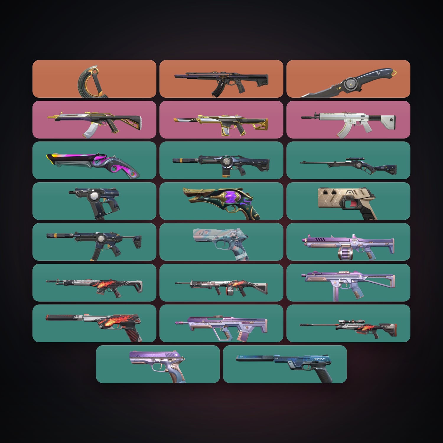 EU Diamond 2 locker — 2 knives, 23 skins, lvl 203 — HabibiAccounts