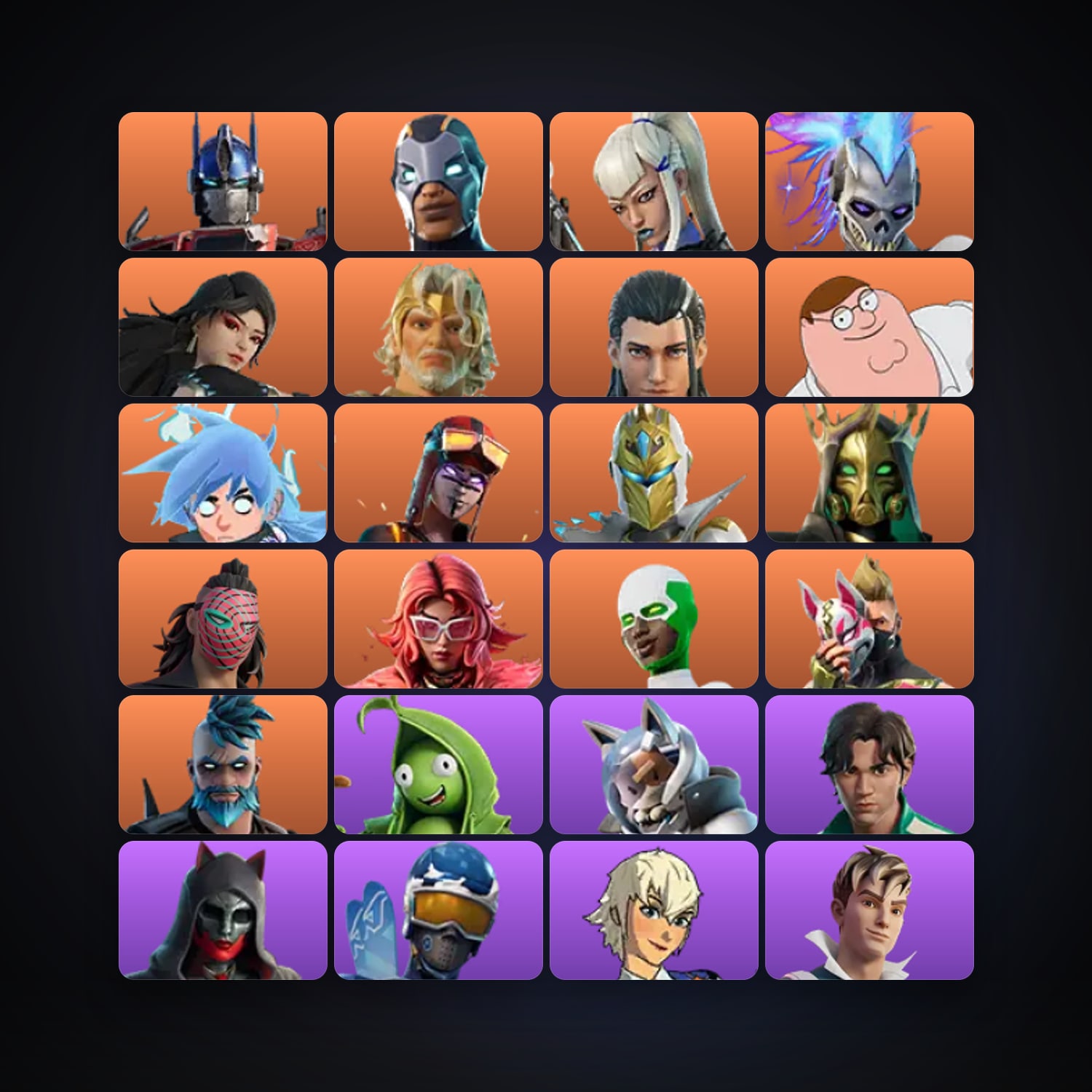 Optimus Prime — Carbide — 229 skins — 900 V-Bucks — lvl 2429 — HabibiAccounts