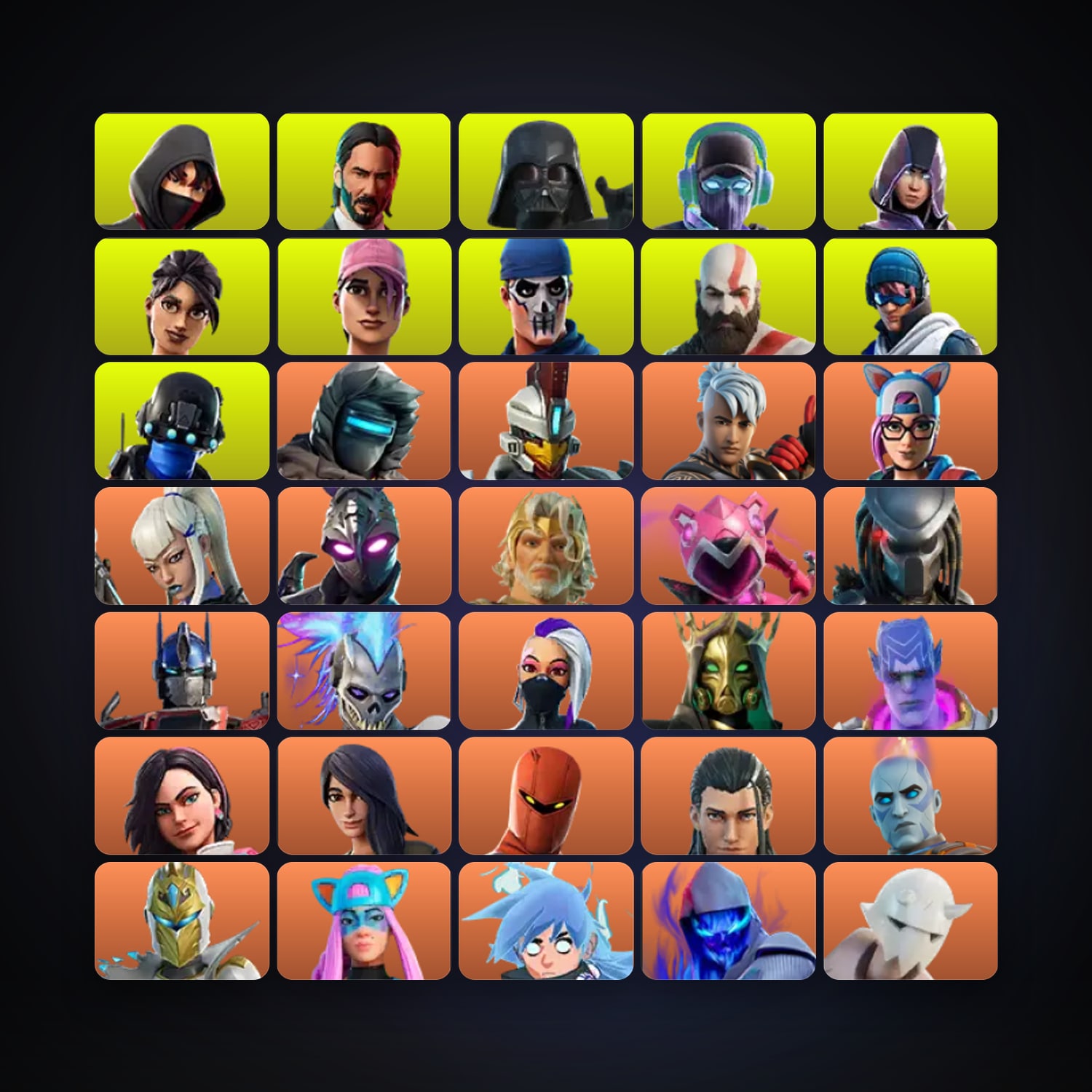 Zenith — Sentinel — 624 skins — 650 V-Bucks — lvl 9935 — HabibiAccounts