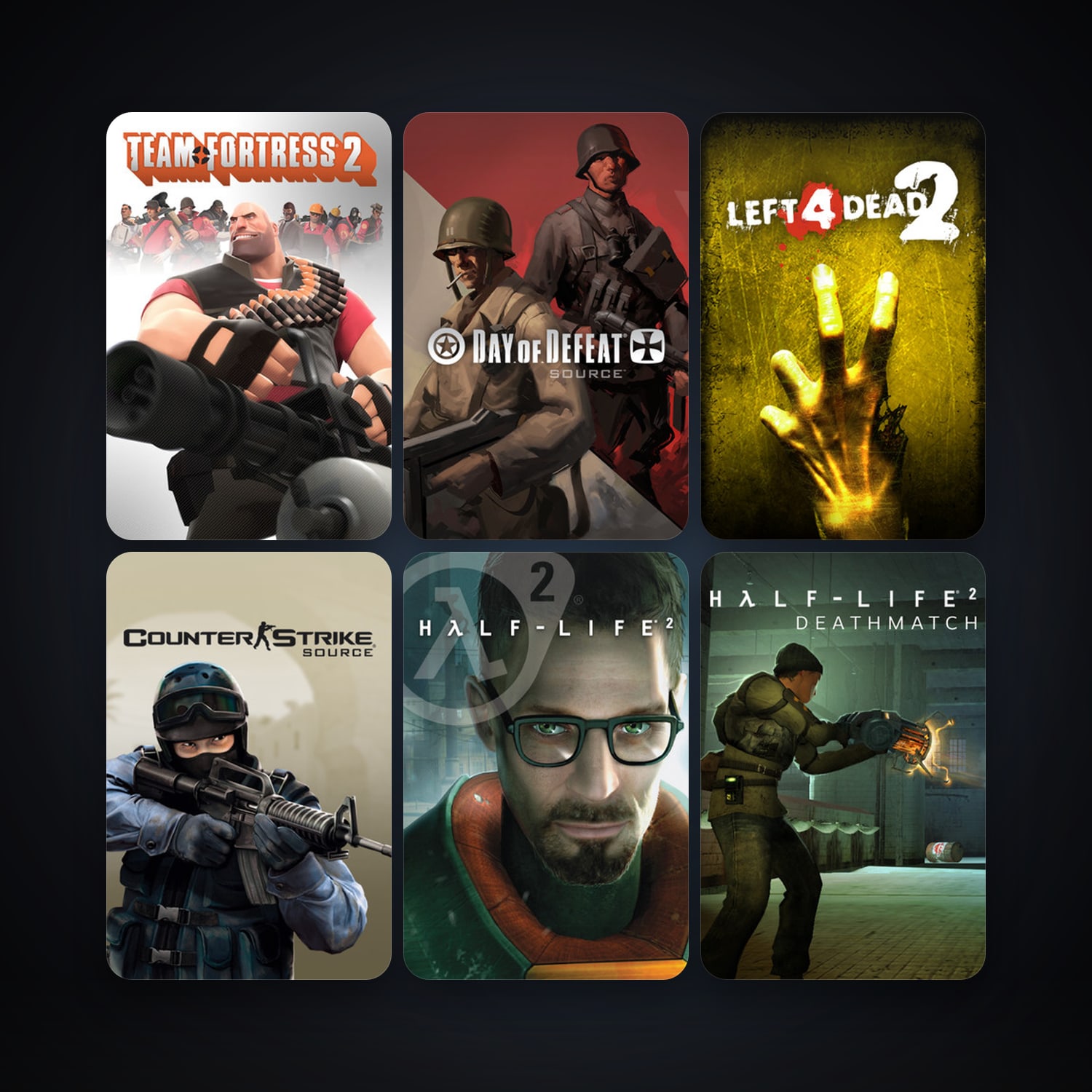 Counter-Strike + Team Fortress Classic, 24 games, clean — HabibiAccounts