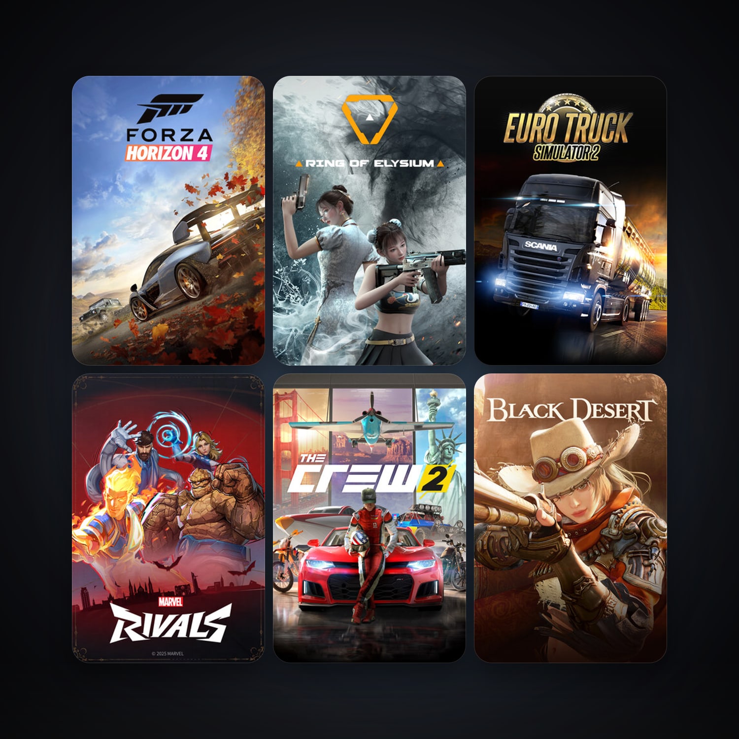 Tomb Raider + Euro Truck Simulator 2, 12 games, clean — HabibiAccounts
