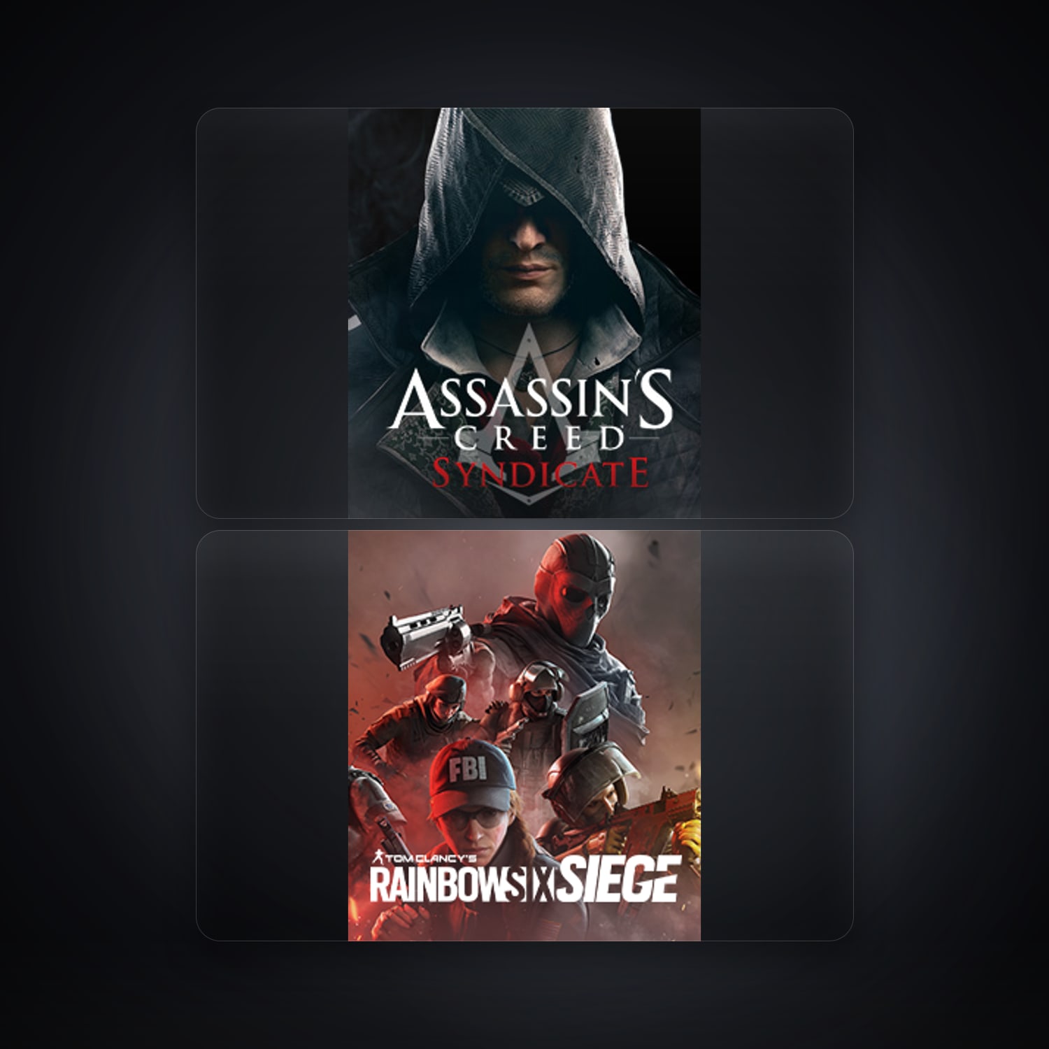 Ubisoft Assassin's Creed Syndicate + Tom Clancy's Rainbow Six Siege (External) — ES — HabibiAccounts