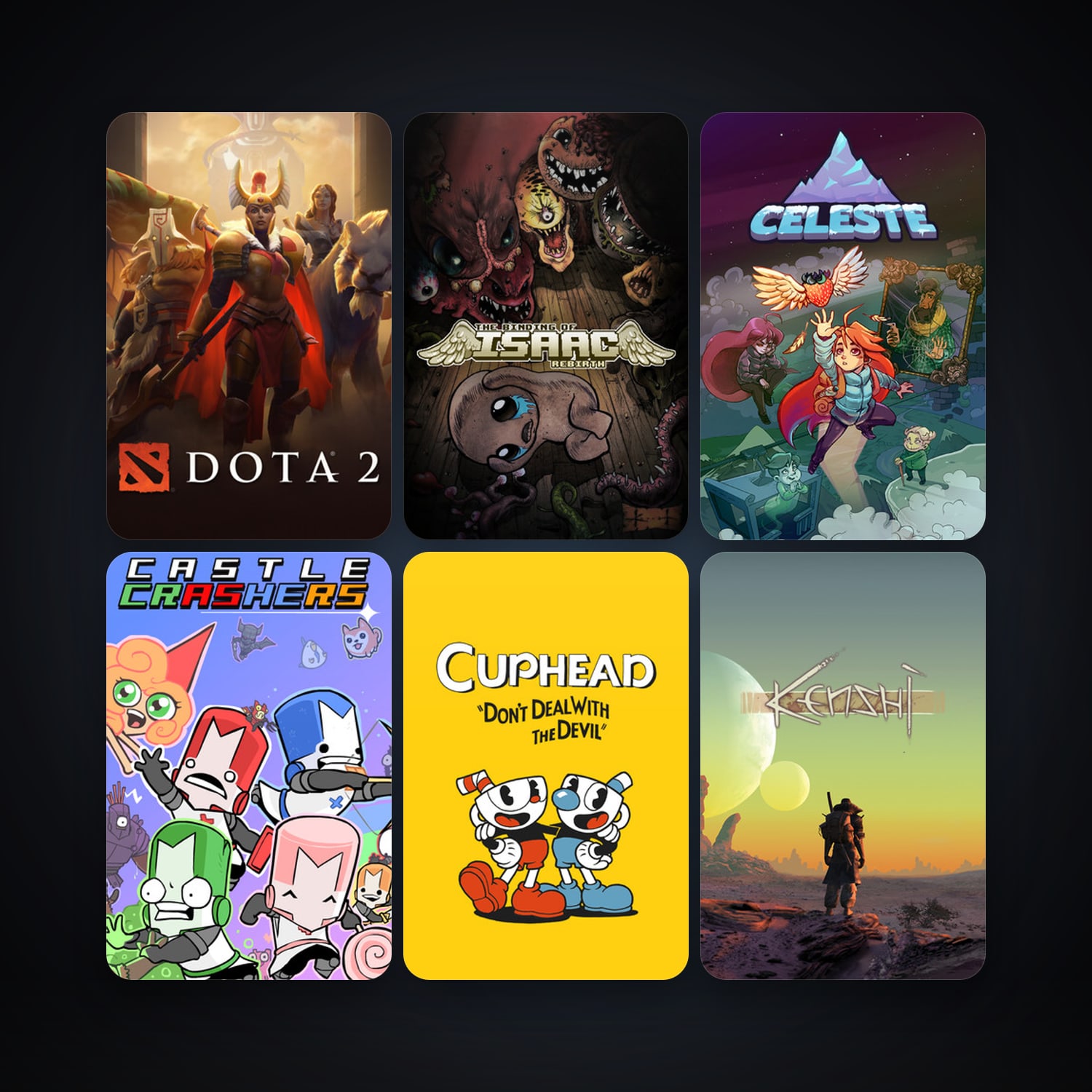 Dota 2 + Super Meat Boy, 22 games, clean — HabibiAccounts