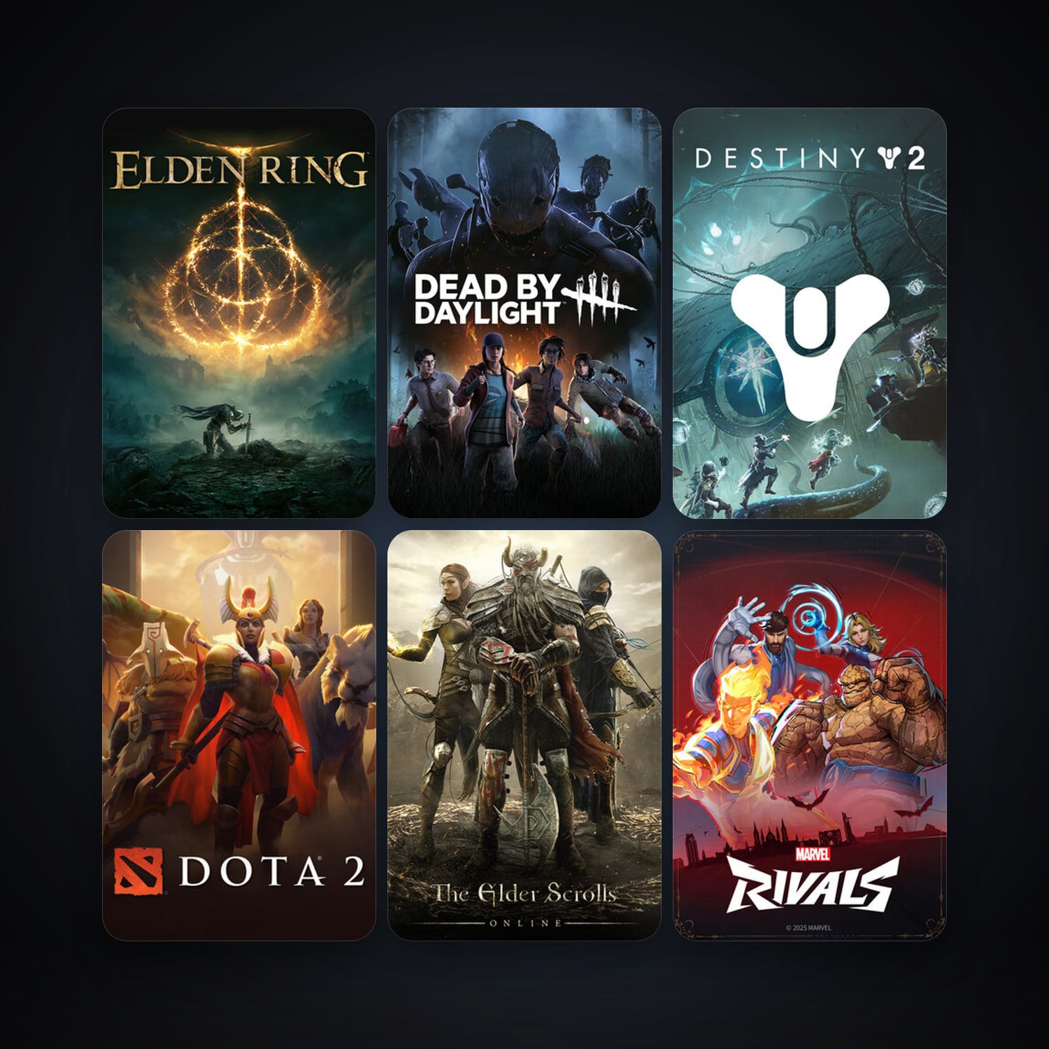 Neverwinter + The Lord of the Rings Online, 66 games, Steam 11, clean — HabibiAccounts