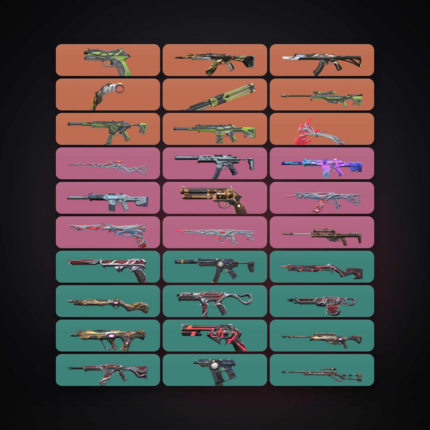 NA Plat 3 locker — 3 knives, 51 skins, lvl 40 — HabibiAccounts