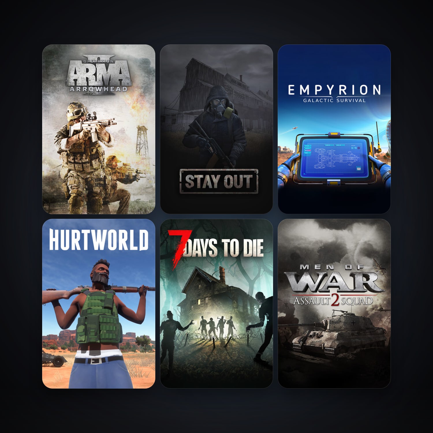 Arma 2: Operation Arrowhead + Men of War: Assault Squad 2, 82 games, Steam 11, clean — HabibiAccounts