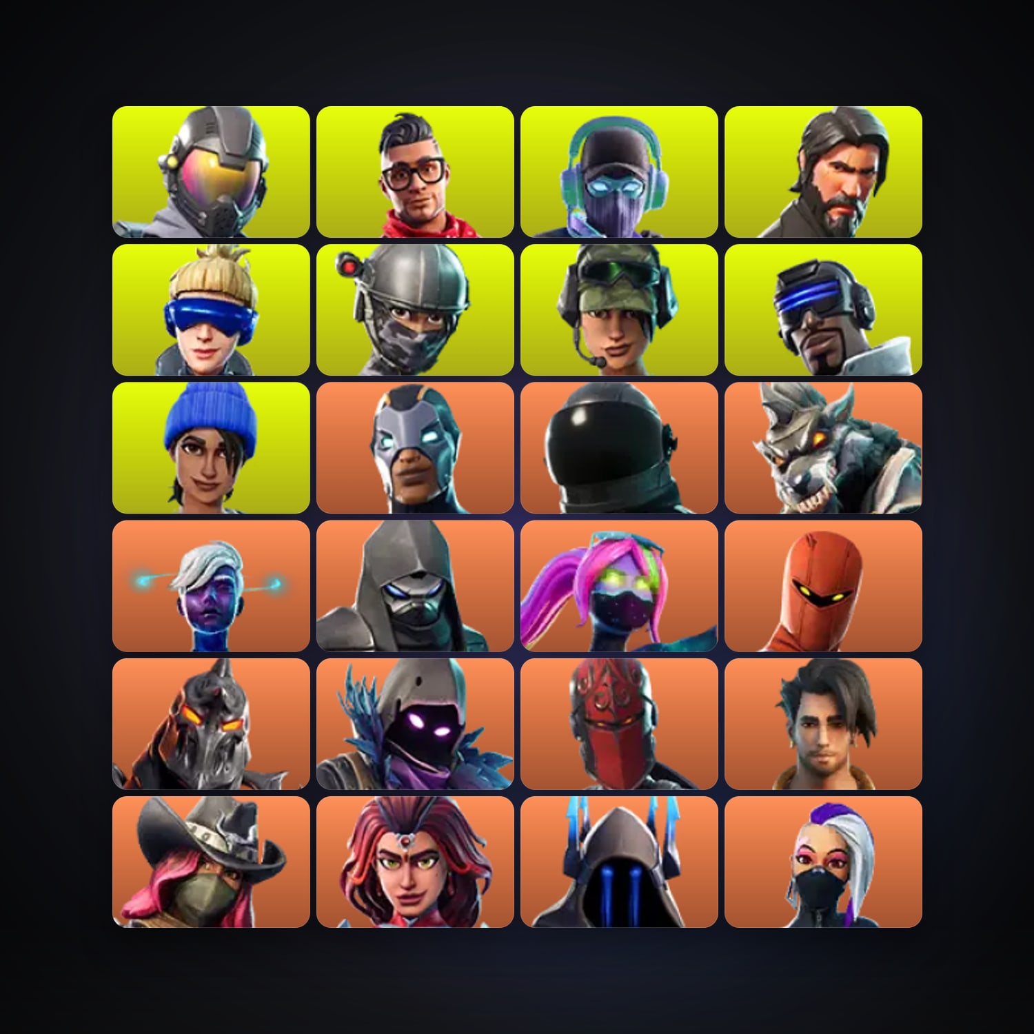 هالحساب فورتنايت Carbide وDark Voyager، اللوكر مليان 168 سكن، 1.9K فيبوكس، لفل 1580، 219 فوز — HabibiAccounts