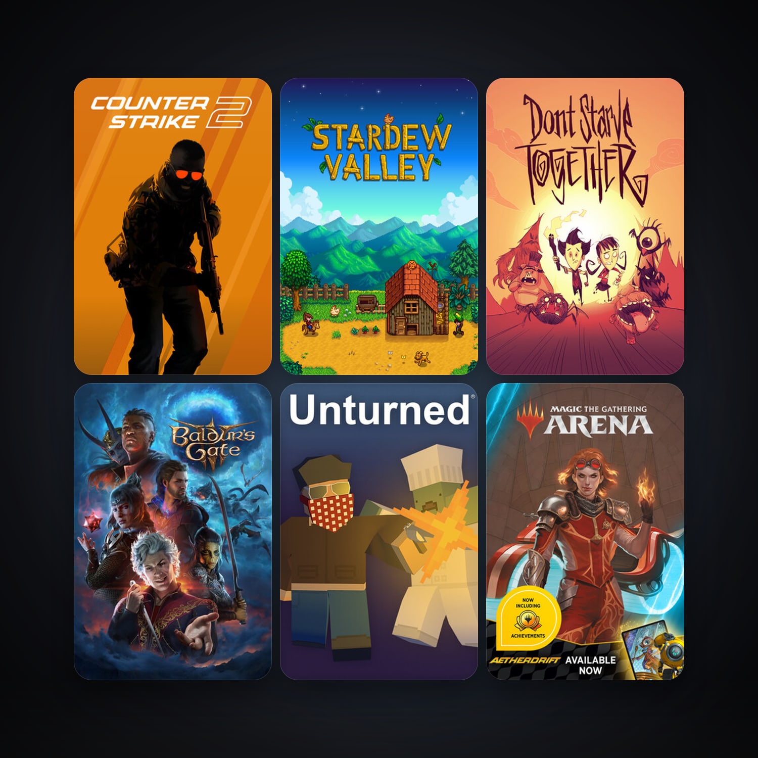 CS2 Prime + Unturned, 279 games, Steam 58, clean — HabibiAccounts