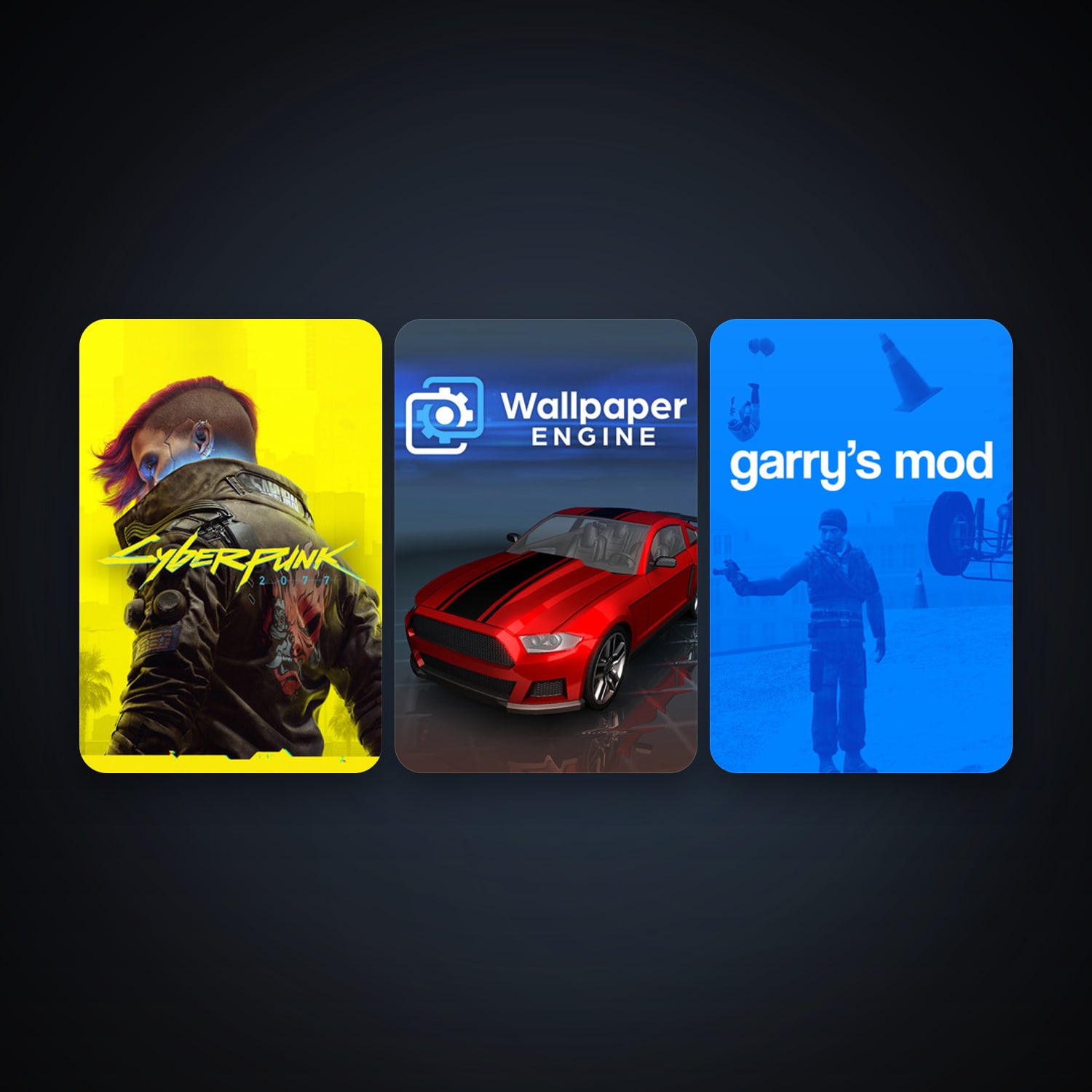 Garry's Mod + Wallpaper Engine, 6 games, clean — HabibiAccounts
