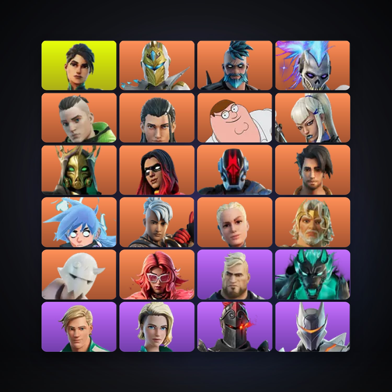 Spectra Knight — Omegarok — 329 skins — 200 V-Bucks — lvl 5598 — HabibiAccounts