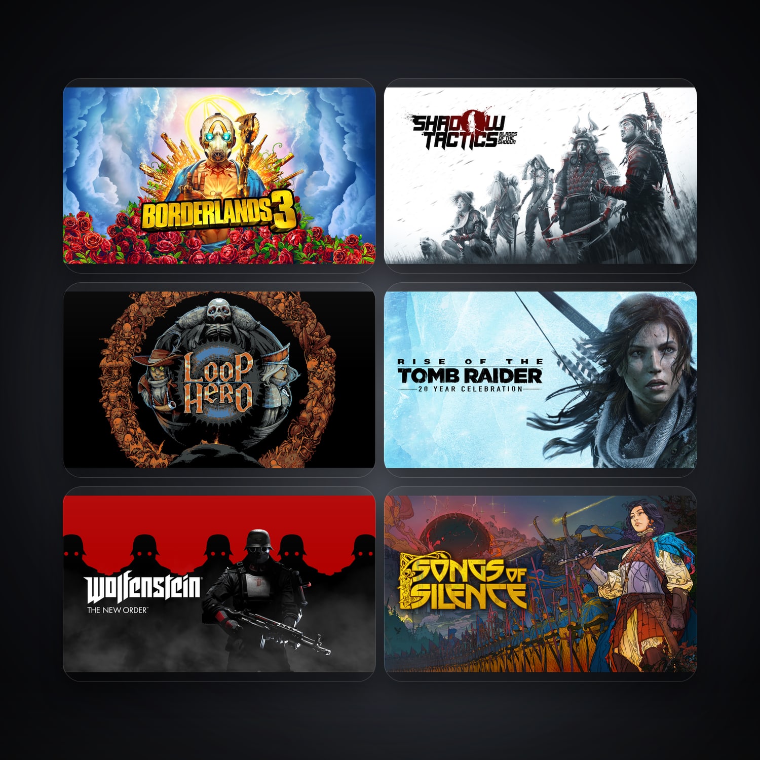 هالحساب إبك فيه Borderlands 3 وShadow Tactics: Blades of the Shogun، VE، 425 ألعاب — HabibiAccounts