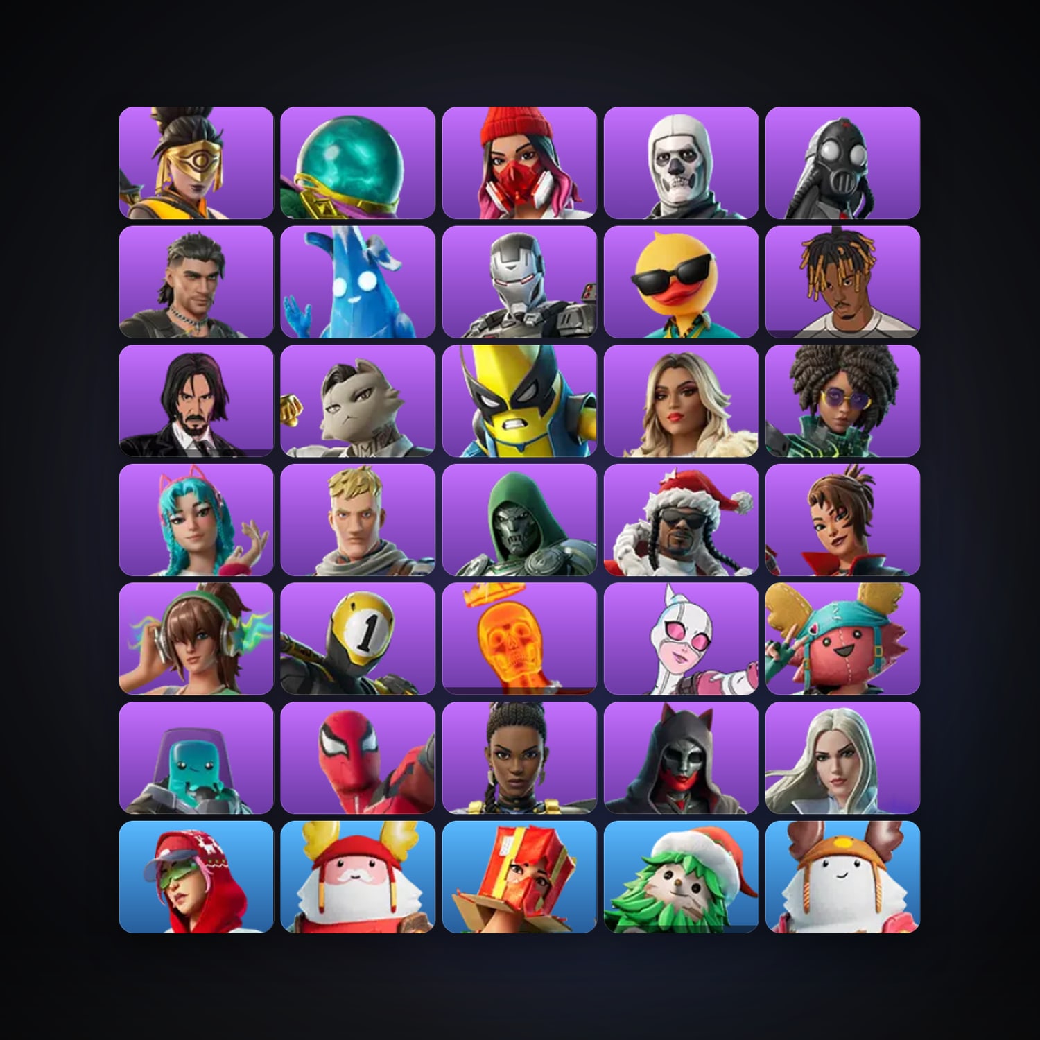 The Voidblade — Mysterio — 40 skins — lvl 860 — HabibiAccounts