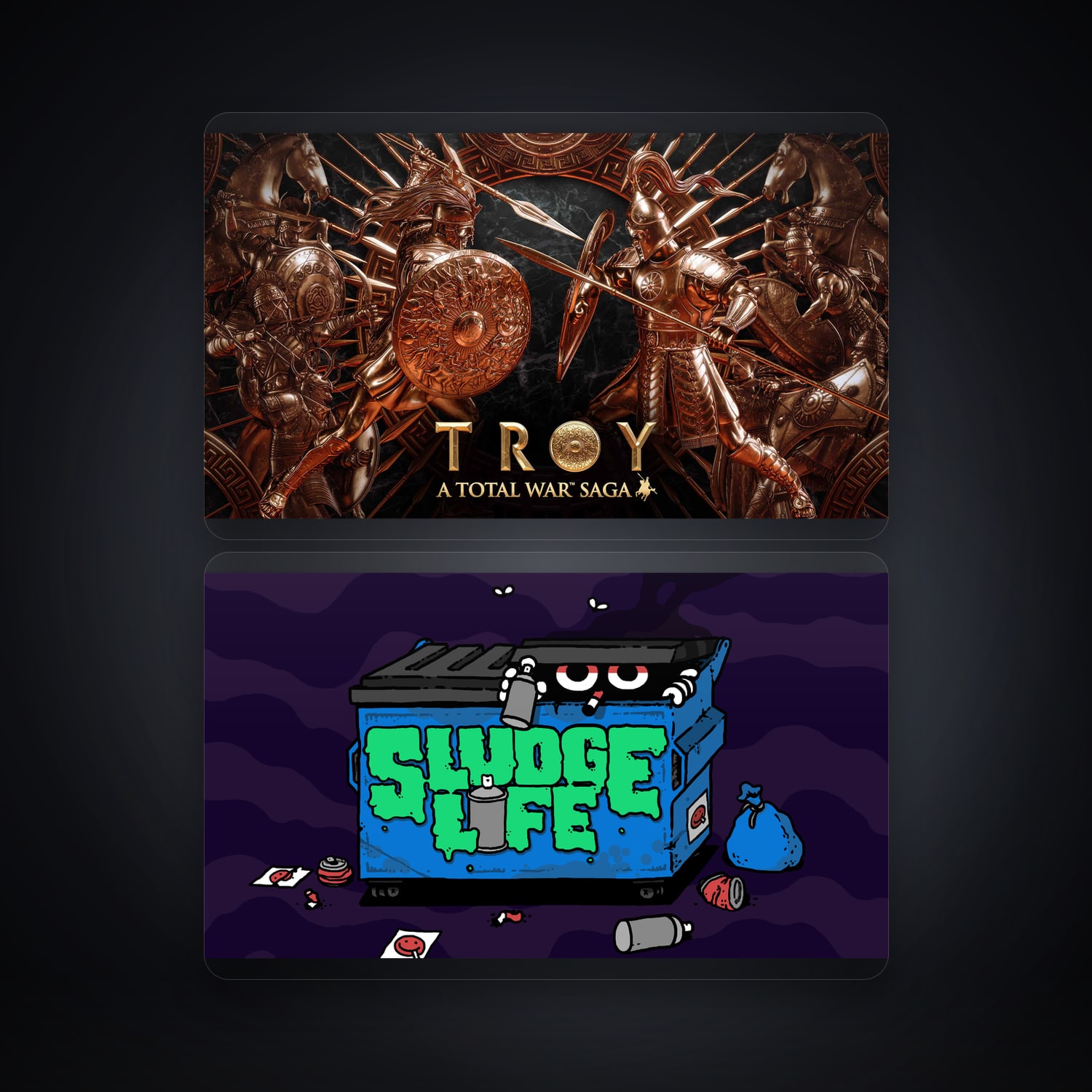 Epic A Total War Saga: TROY + Sludge Life — FR — HabibiAccounts