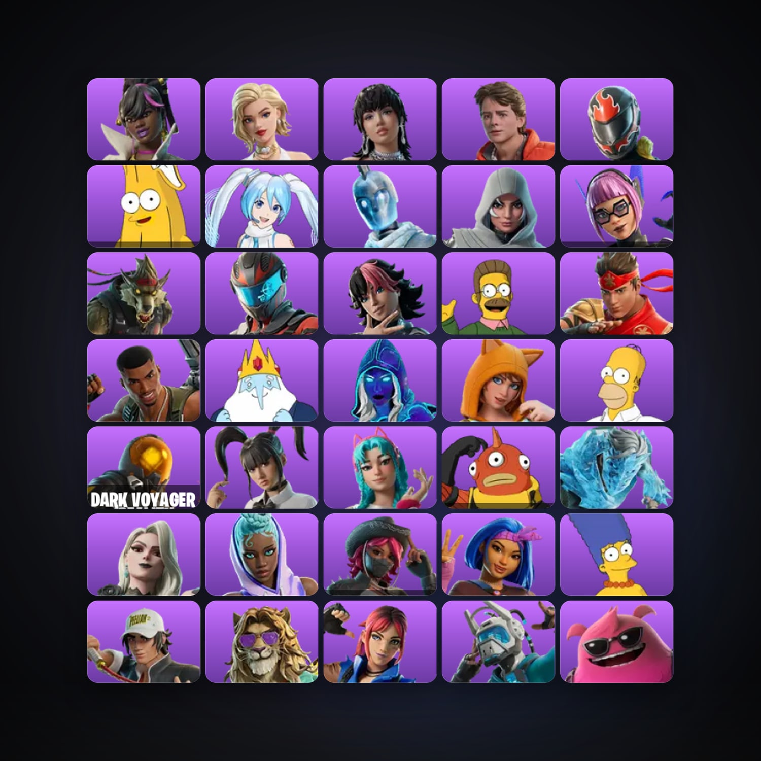Danica — Cat Holloway — 41 skins — 50 V-Bucks — lvl 367 — HabibiAccounts