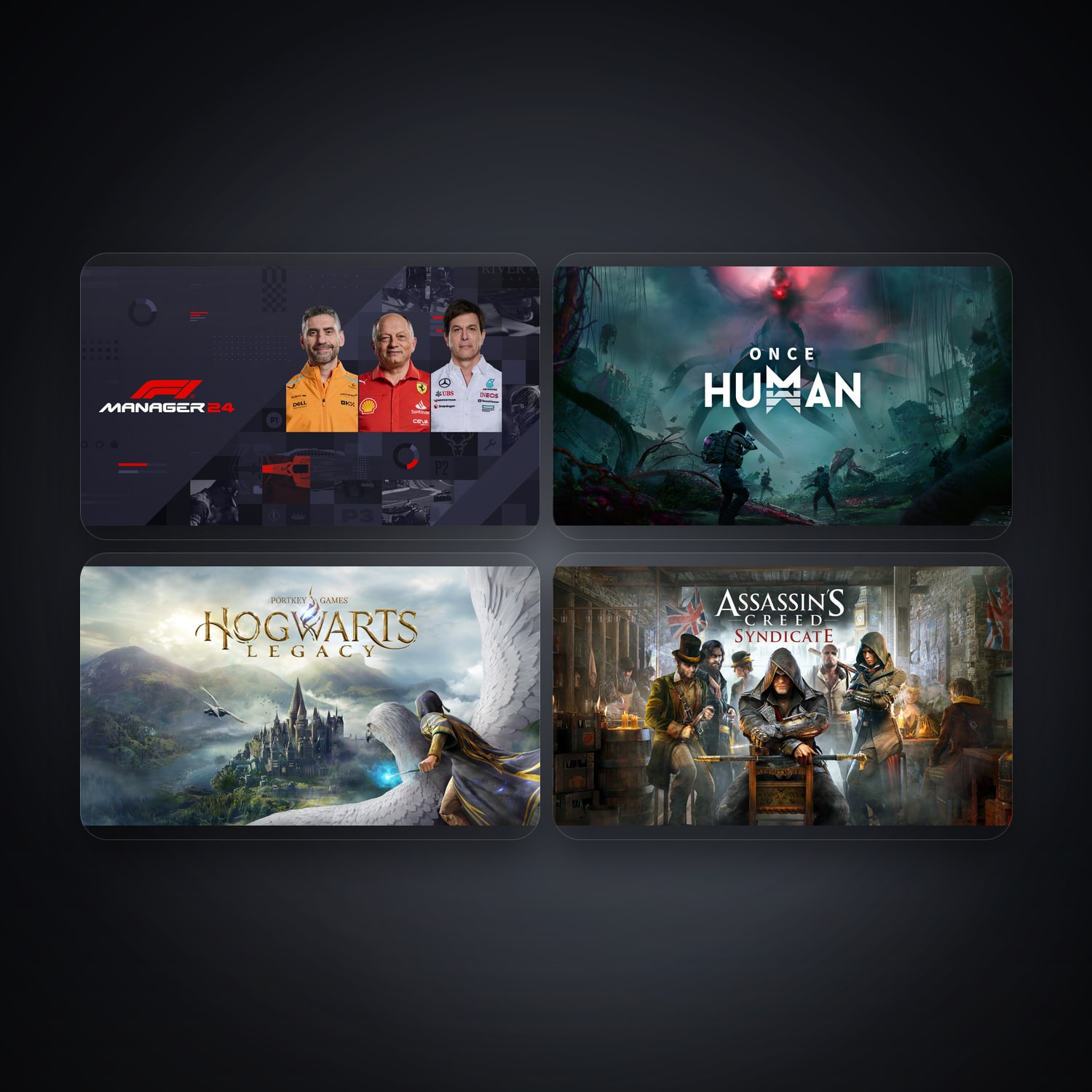 Epic F1 Manager 2024 + Once Human — CO — 4 games — HabibiAccounts