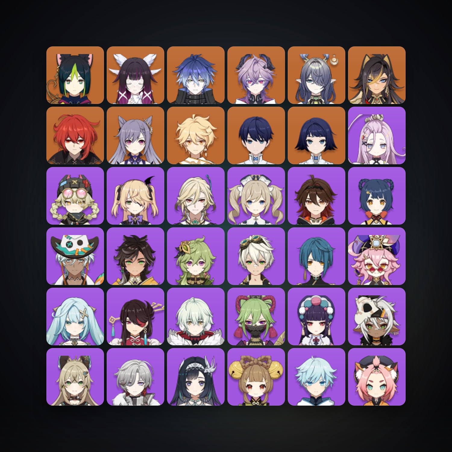 Genshin Impact | AR 55 | 52 Chars | 8× 5★ — Genshin / miHoYo Account — HabibiAccounts