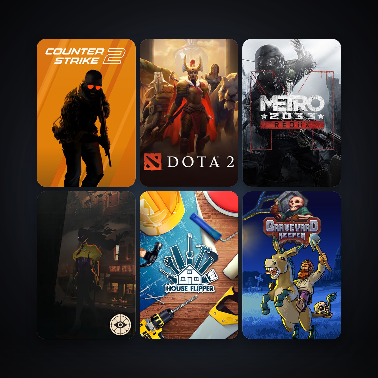 Dota 2 + CS2 Prime, 103 games, Steam 10, clean — HabibiAccounts