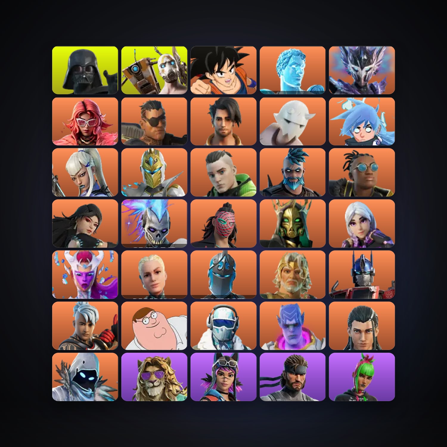 Son Goku — Frozen Love Ranger — 327 skins — 300 V-Bucks — lvl 6380 — HabibiAccounts