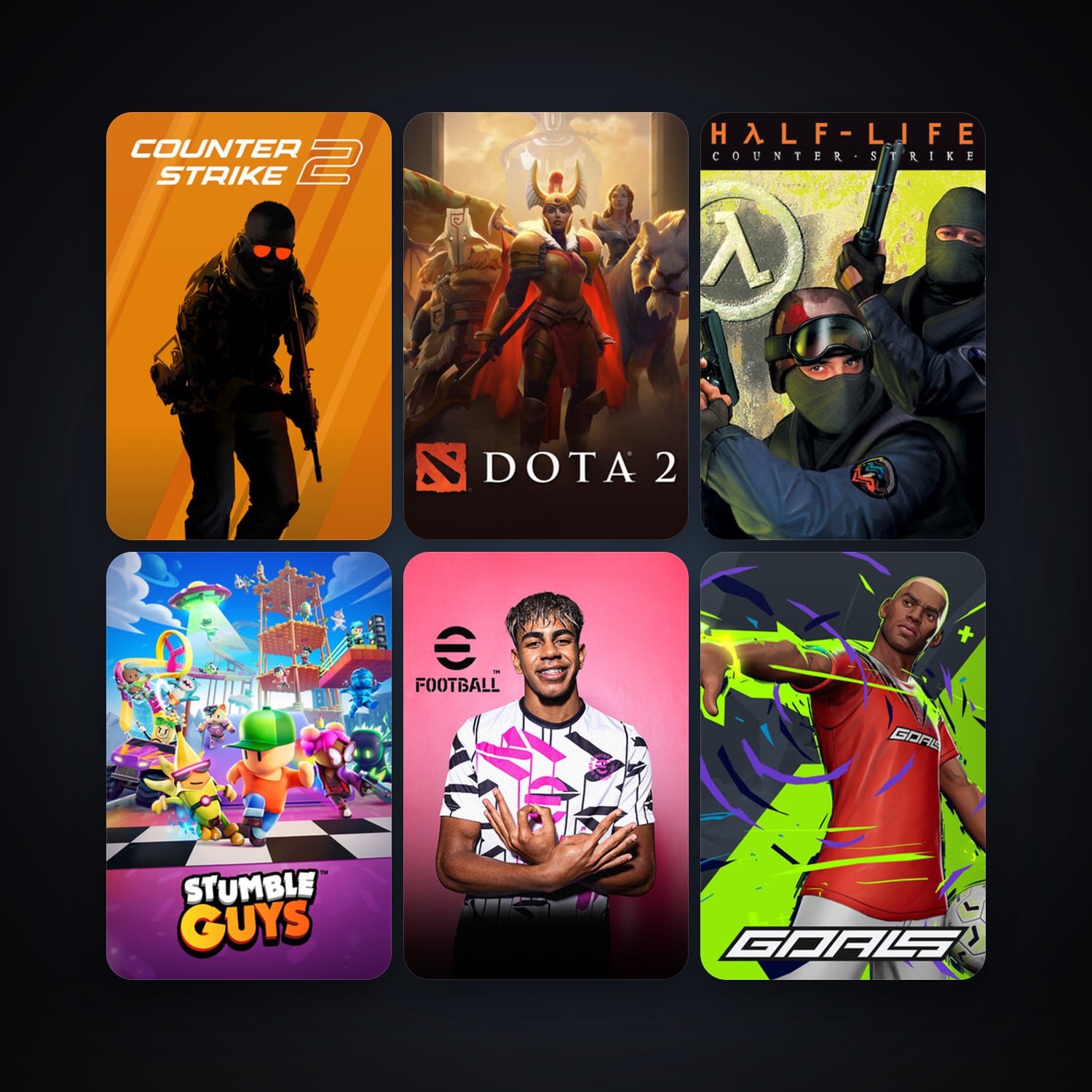 Counter-Strike + Dota 2, 53 games, Steam 10, clean — HabibiAccounts