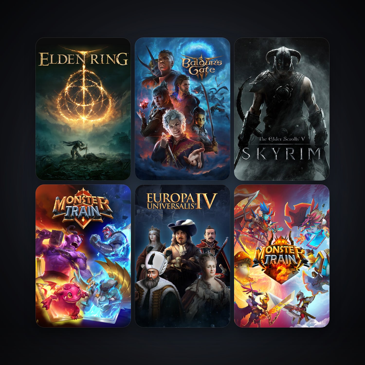 The Elder Scrolls V: Skyrim + Europa Universalis IV, 427 games, Steam 12, clean — HabibiAccounts