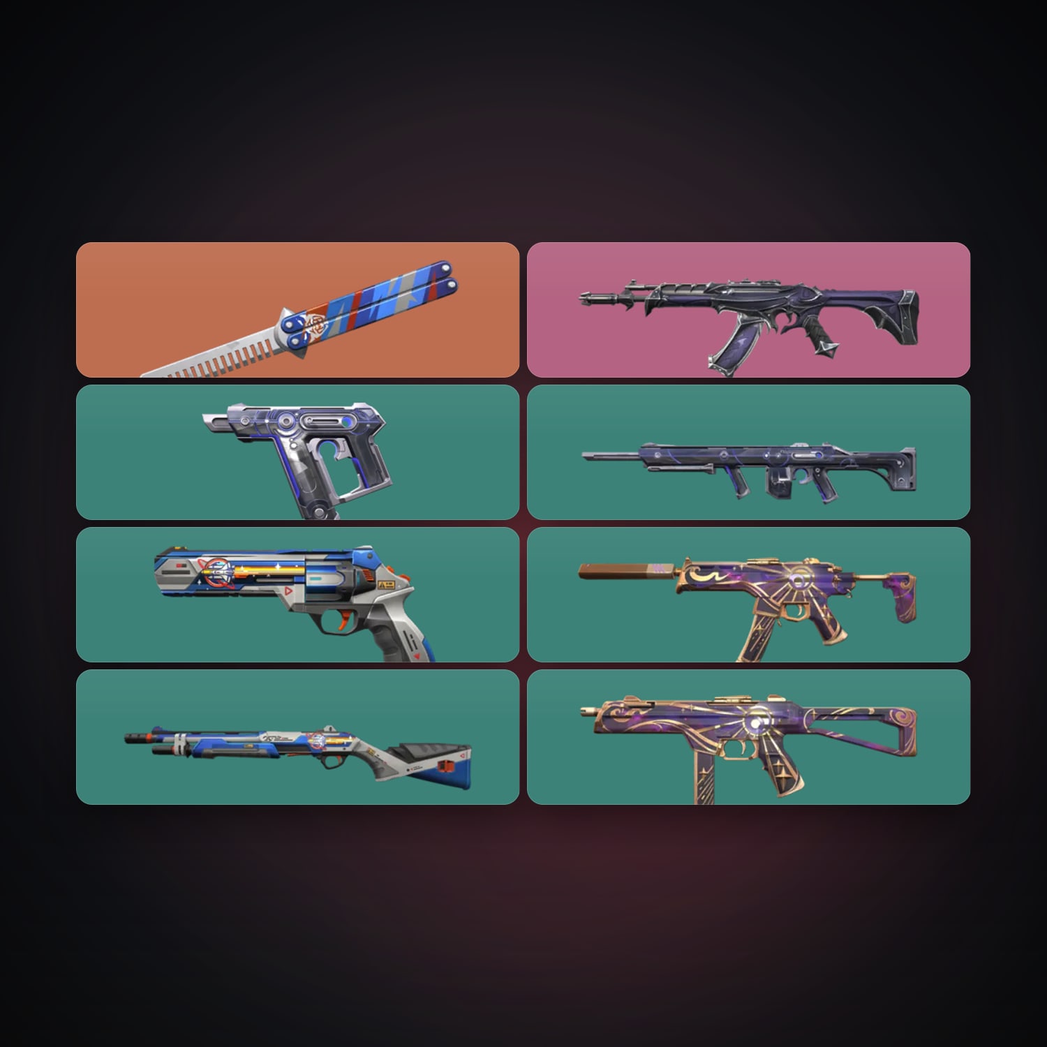 EU Iron 3 locker — 1 knives, 8 skins, lvl 35 — HabibiAccounts