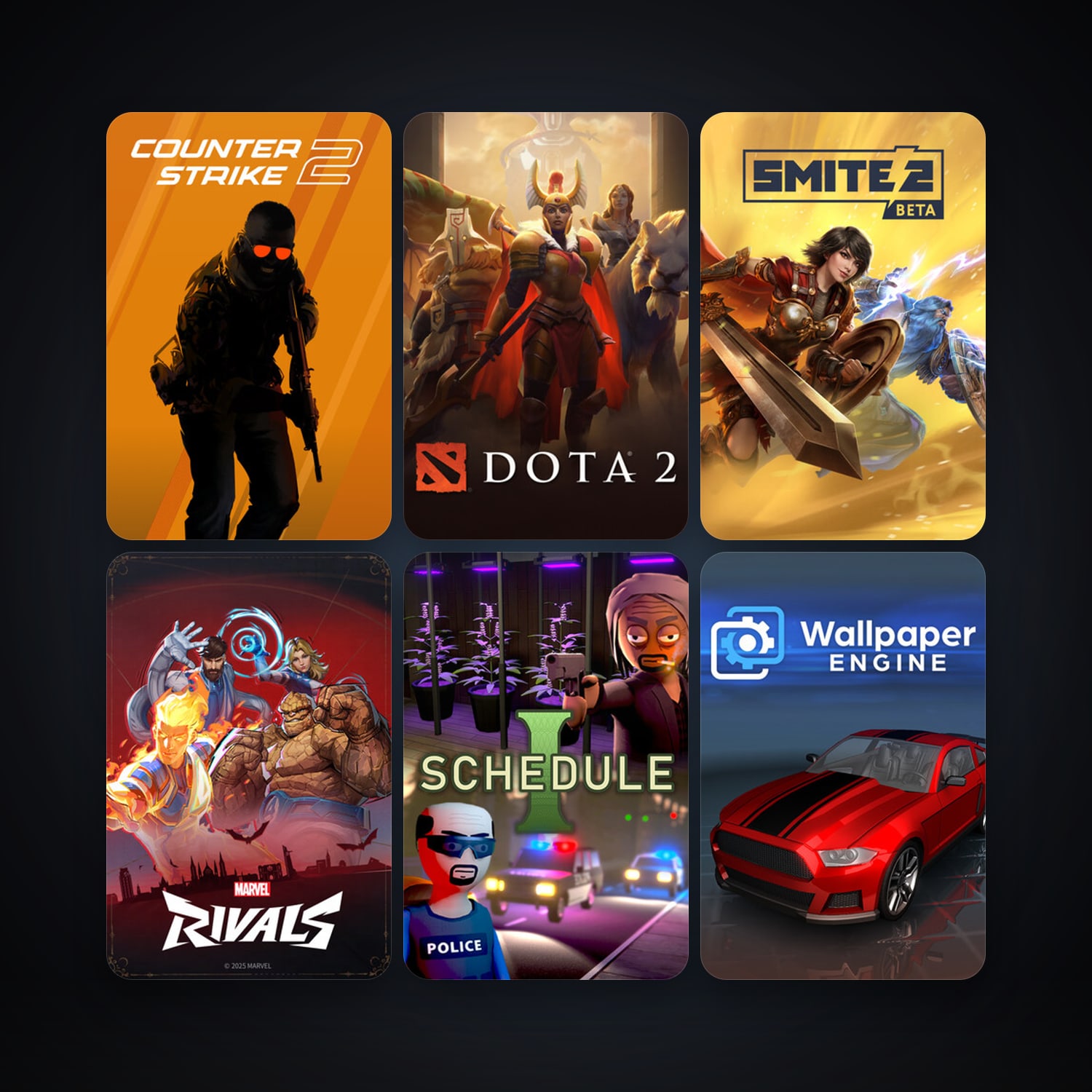 Dota 2 + CS2 Prime, 60 games, Steam 16, clean — HabibiAccounts