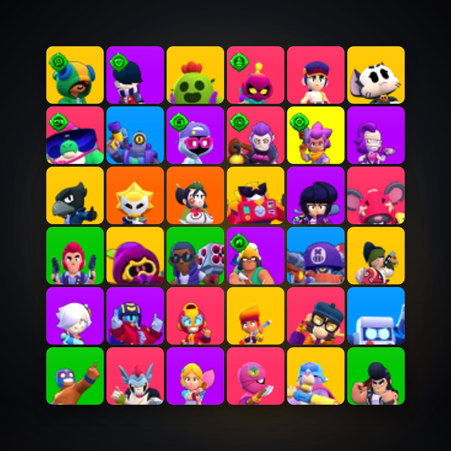 104 Brawlers | 36K Trophies — Supercell Account — HabibiAccounts