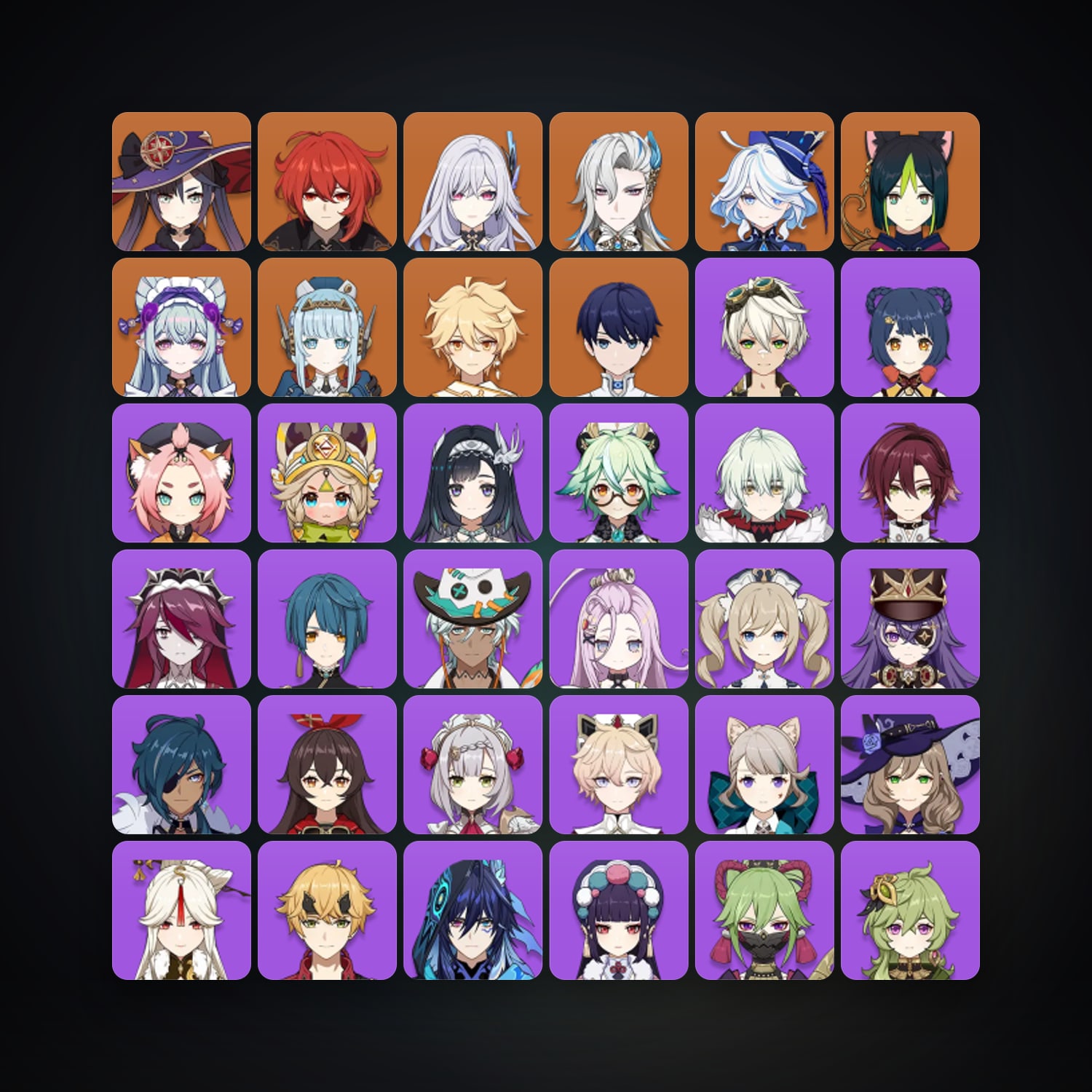 جينشن إمباكت | AR 55 | 41 شخصية | 8× 5★ · 260171984 — HabibiAccounts