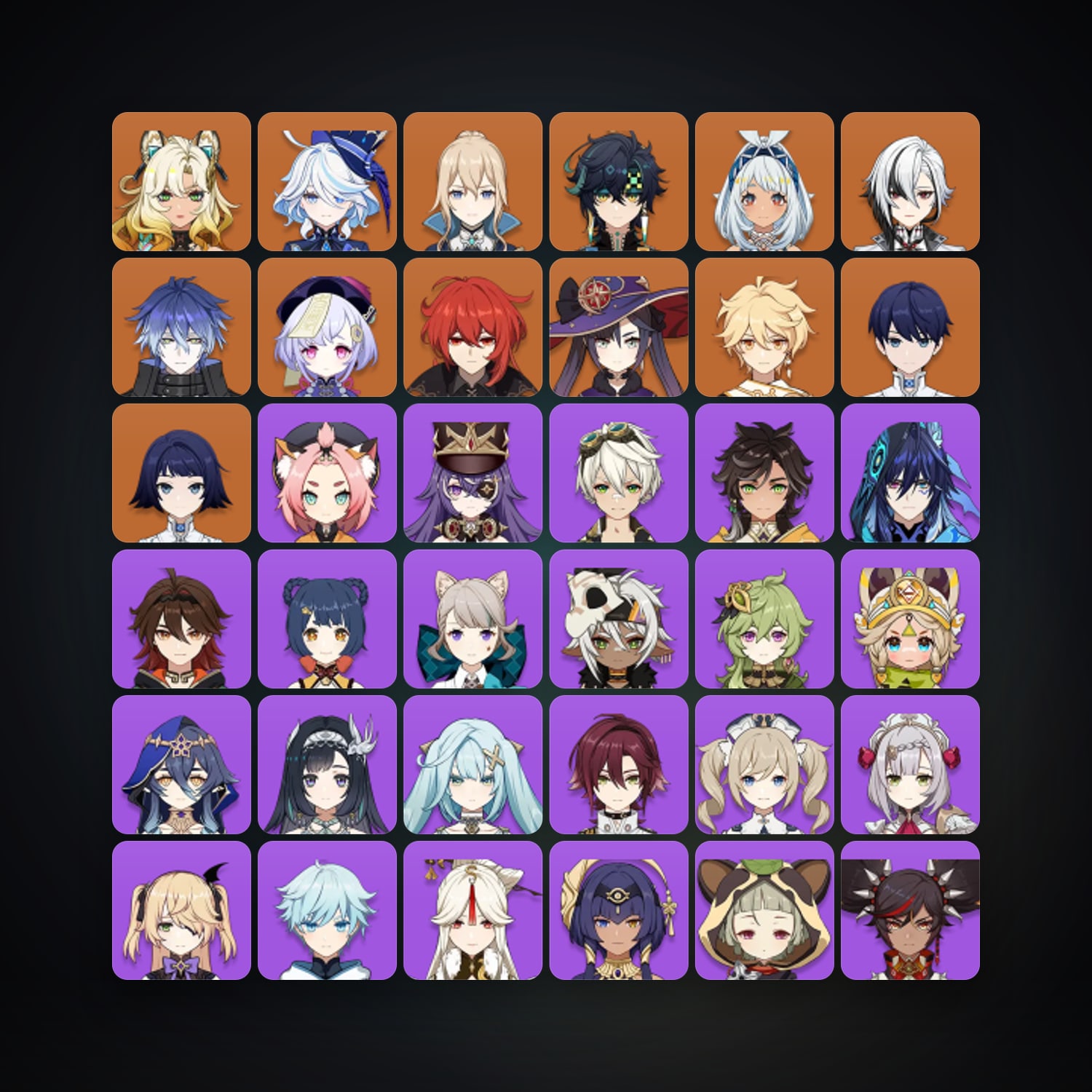 Genshin Impact | AR 55 | 52 Chars | 10× 5★ — Genshin / miHoYo Account · 260172285 — HabibiAccounts