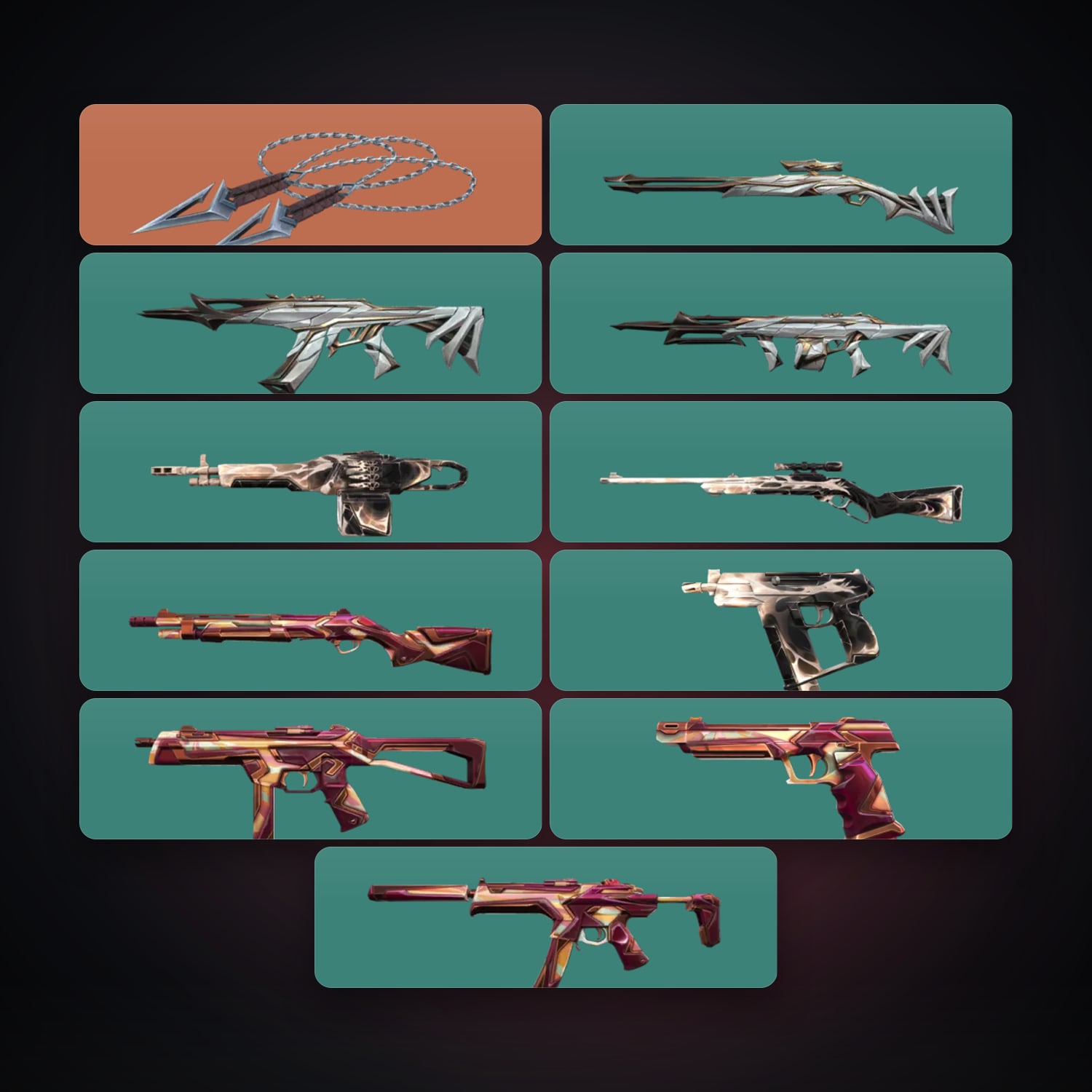 AP Iron 2 locker — 1 knives, 11 skins, lvl 30 — HabibiAccounts