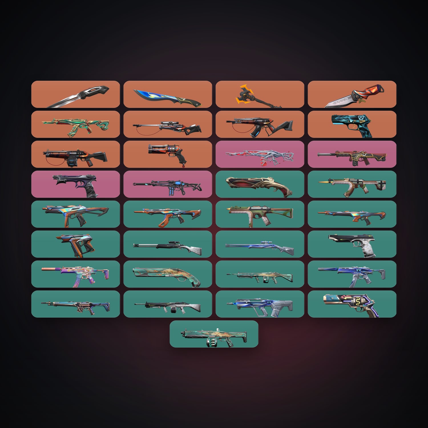 EU Bronze 3 locker — 4 knives, 33 skins, lvl 23 — HabibiAccounts
