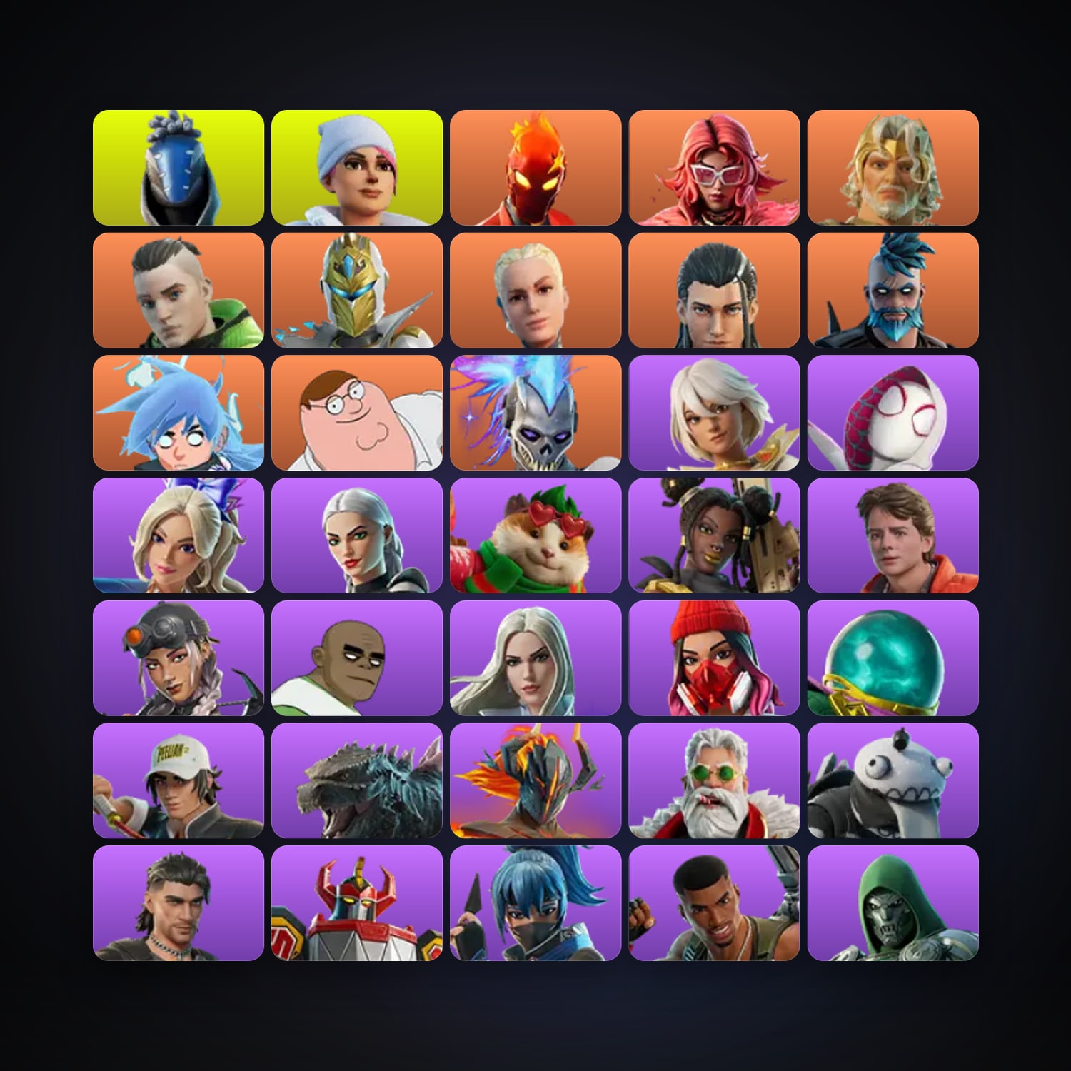 Inferno — Valeria — 251 skins — 200 V-Bucks — lvl 4710 — HabibiAccounts