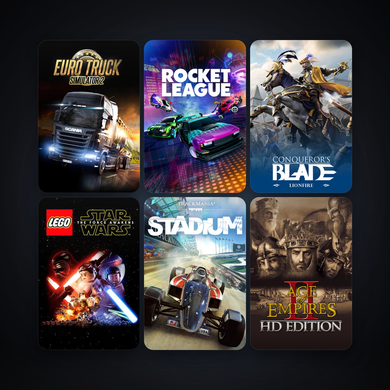 LEGO Harry Potter: Years 1-4 + Age of Empires II, 10 games, clean — HabibiAccounts