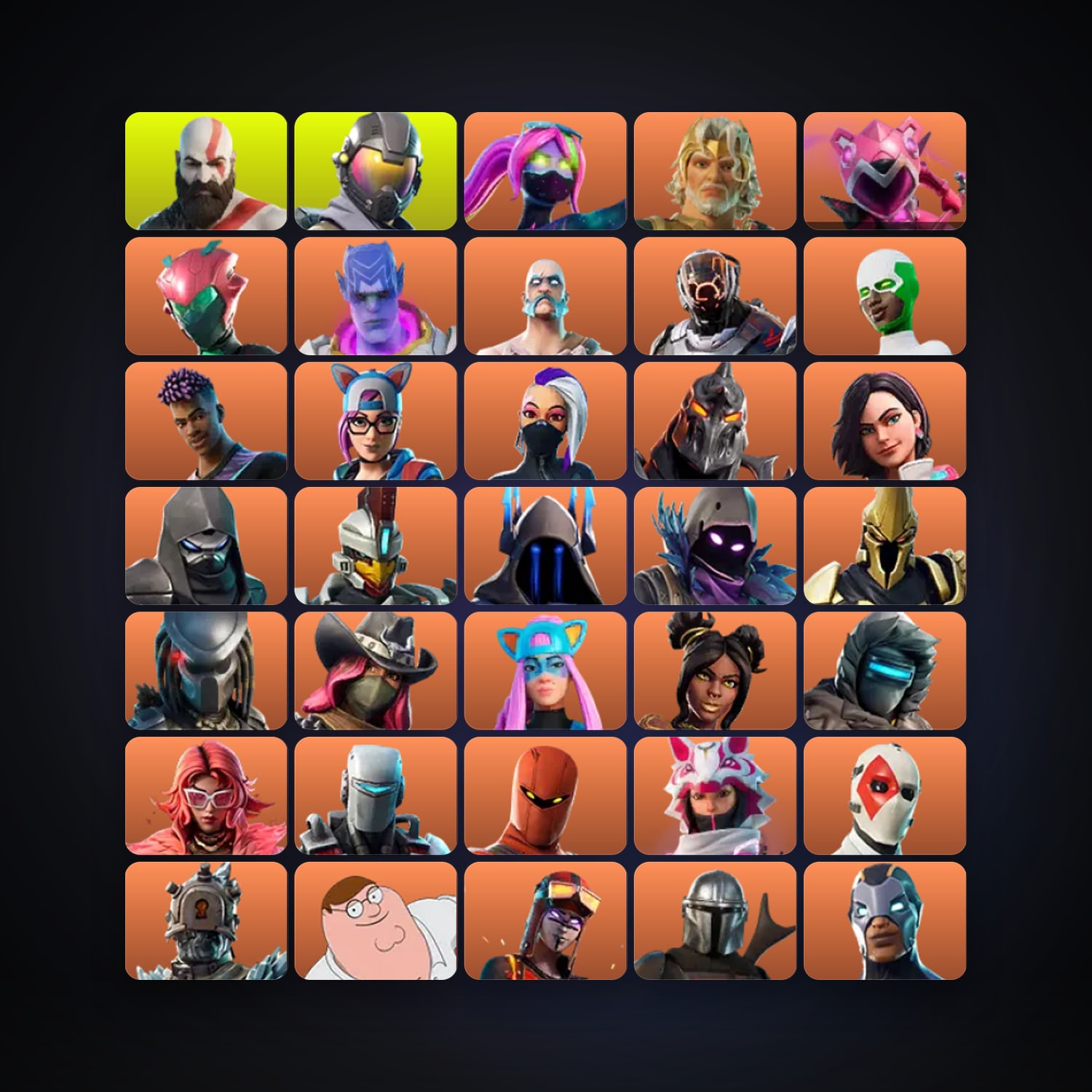 Galaxia — Zeus — 230 skins — 150 V-Bucks — lvl 2038 — HabibiAccounts