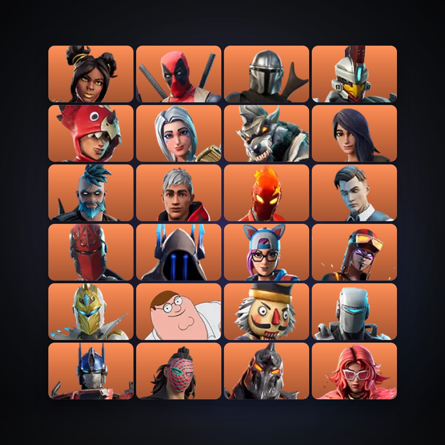 Luxe — Deadpool — 187 skins — 1.1K V-Bucks — lvl 2317 — HabibiAccounts
