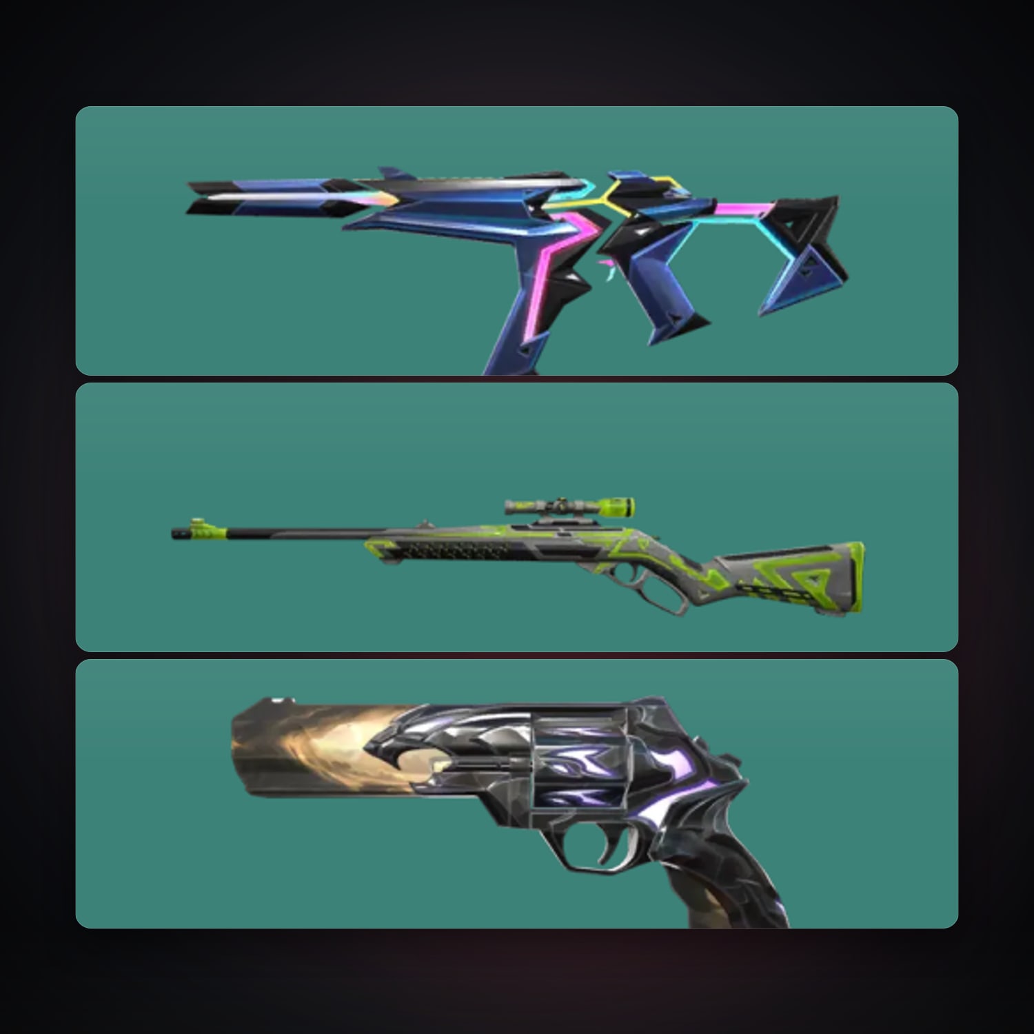 EU locker — 3 skins, lvl 7 — HabibiAccounts