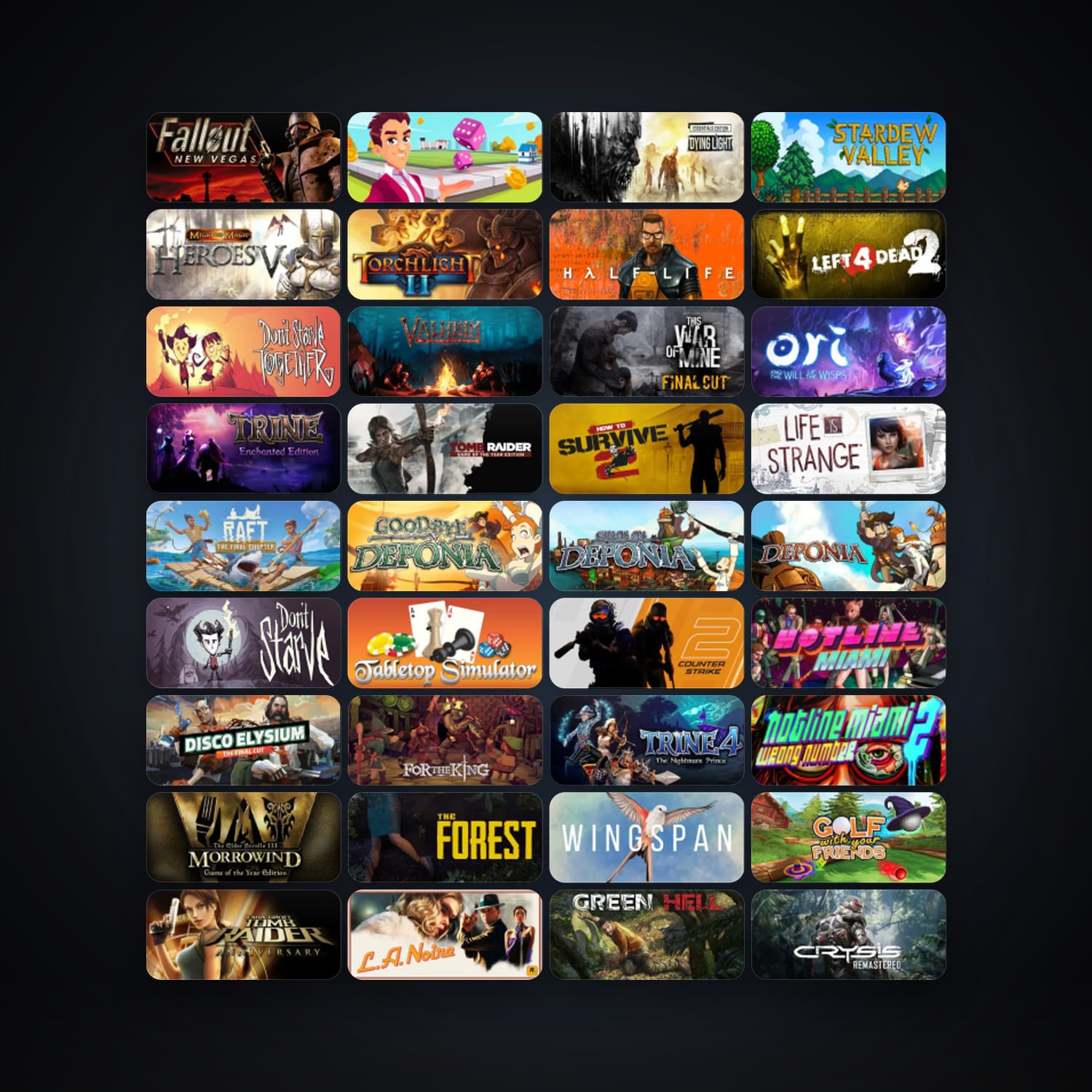 Half-Life + Half-Life 2, 737 games, Steam 22, clean — HabibiAccounts