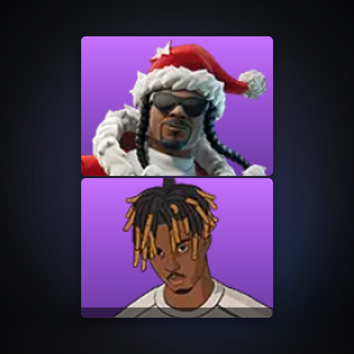 Santa Dogg — Slayer Juice WRLD — 2 skins — lvl 58 — HabibiAccounts