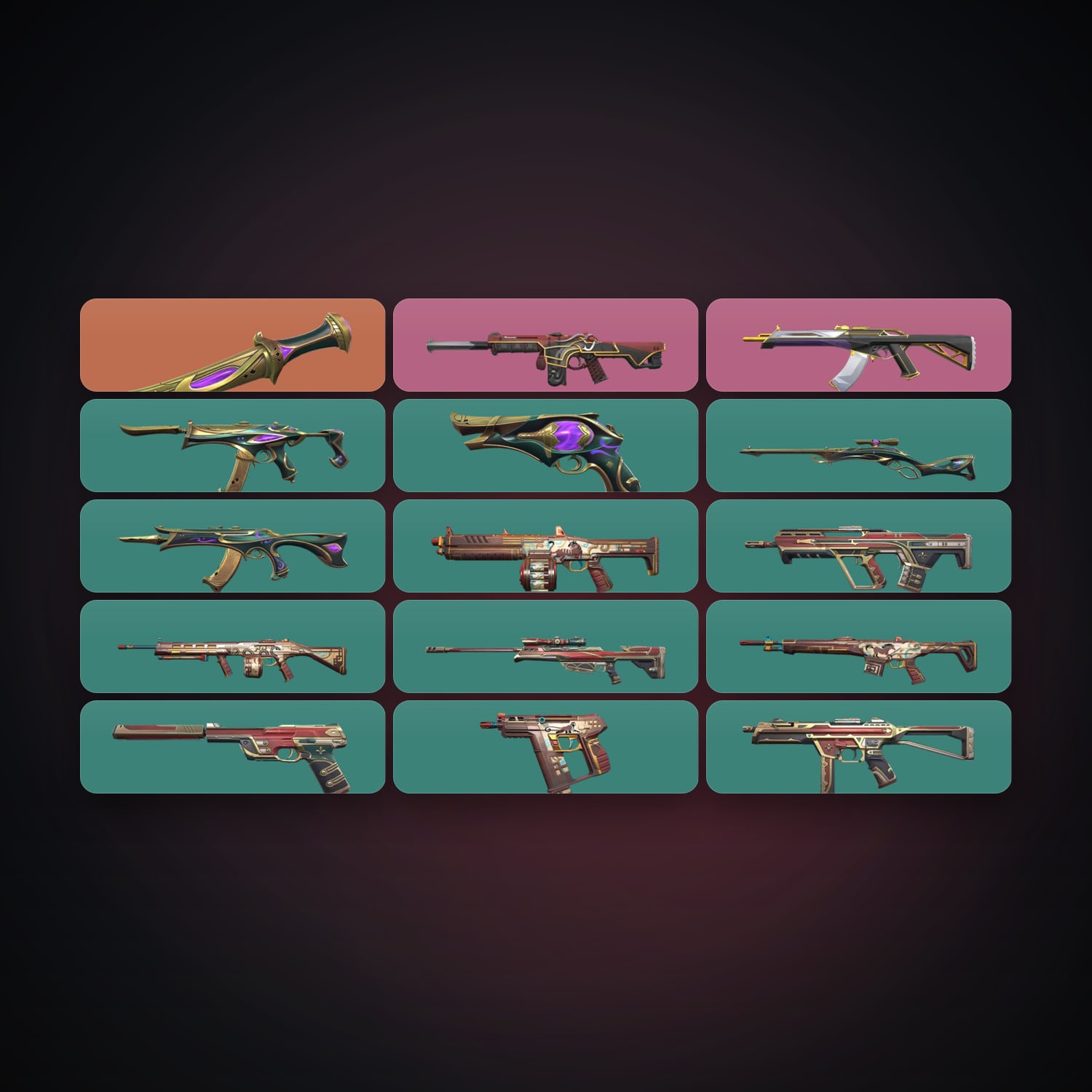 EU Silver 3 locker — 1 knives, 15 skins, lvl 54 — HabibiAccounts