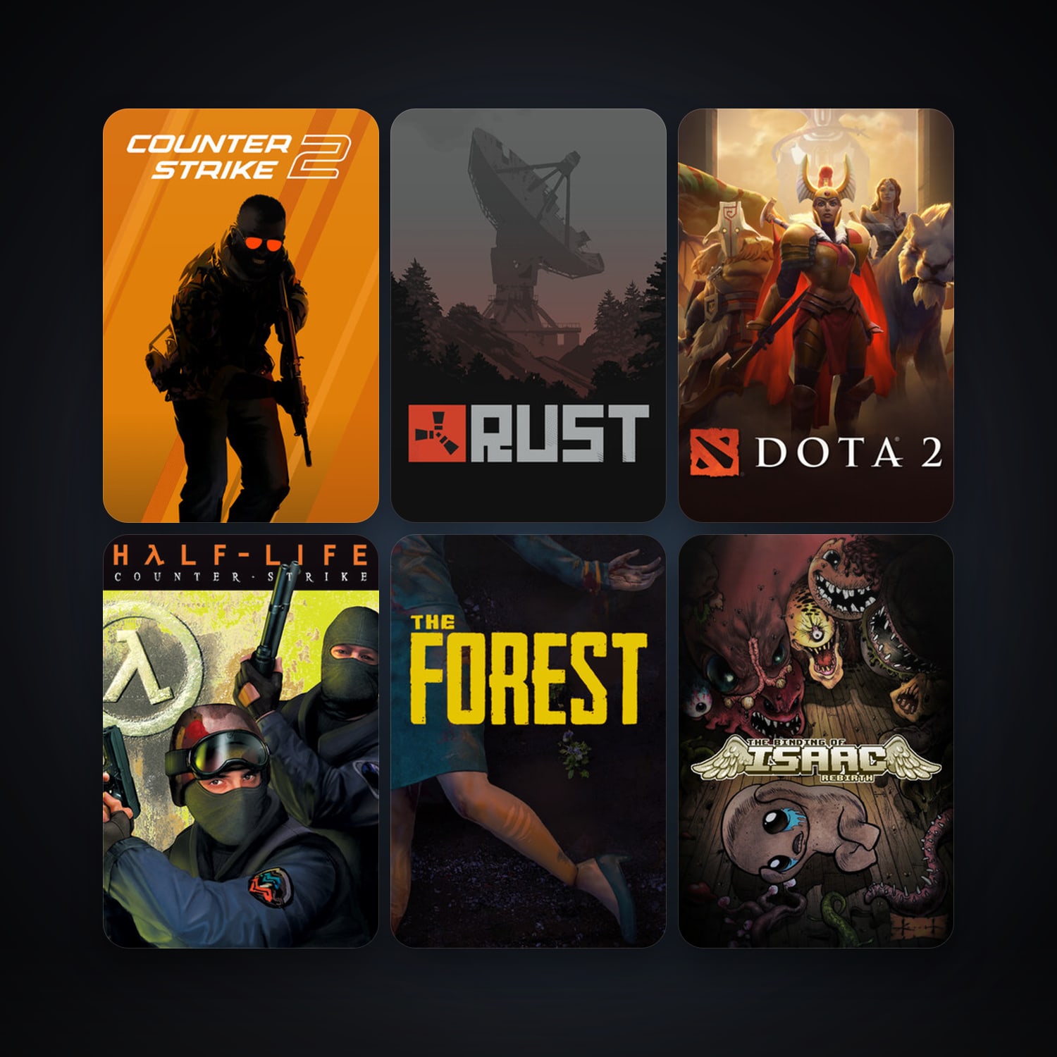 Counter-Strike + Dota 2, 33 games, Steam 12, clean — HabibiAccounts