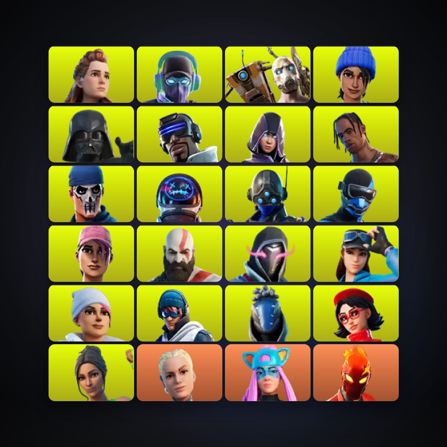 Paradigm (Reality-659) — Alli — 383 skins — 2.4K V-Bucks — lvl 2929 — HabibiAccounts
