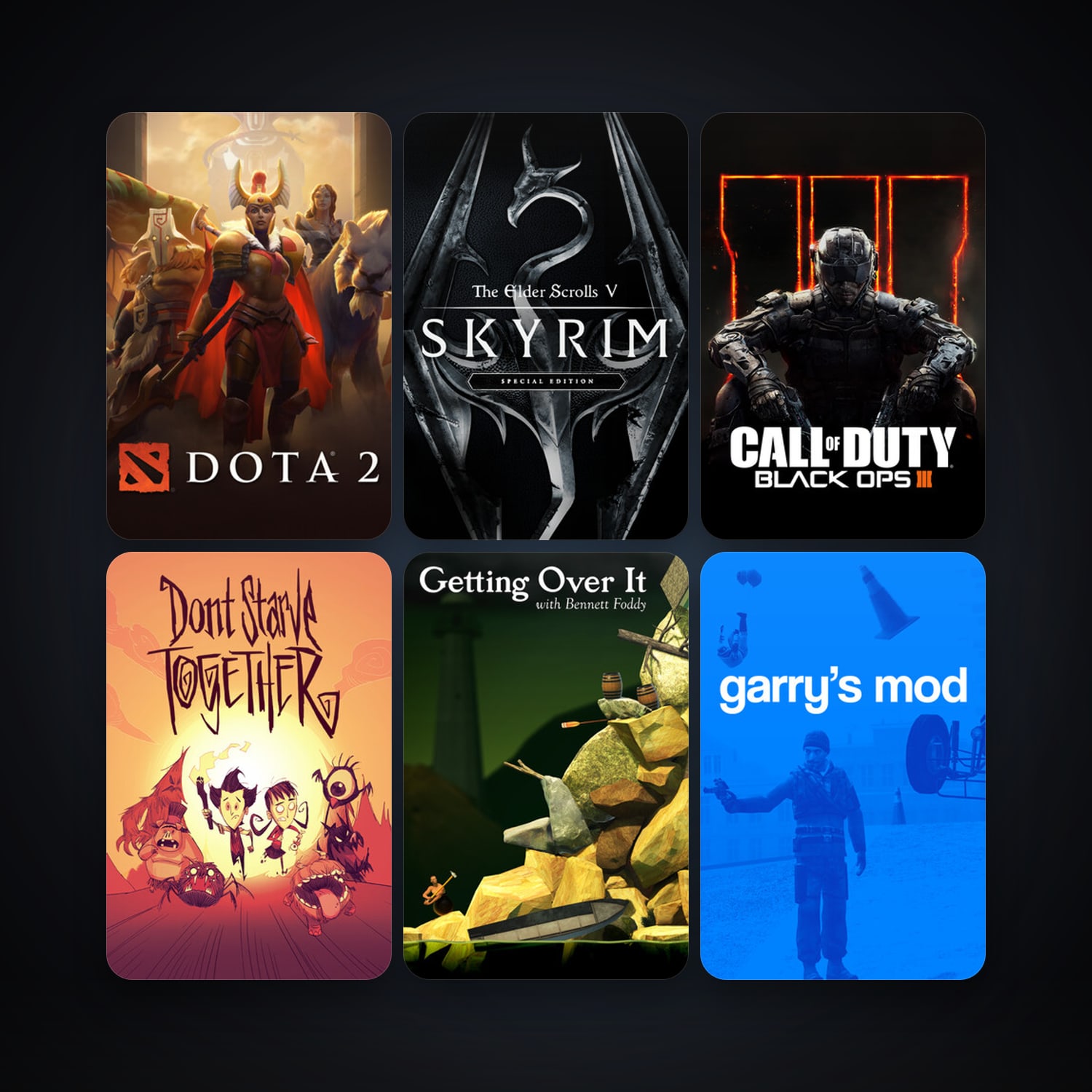 Dota 2 + Garry's Mod, 21 games, clean — HabibiAccounts