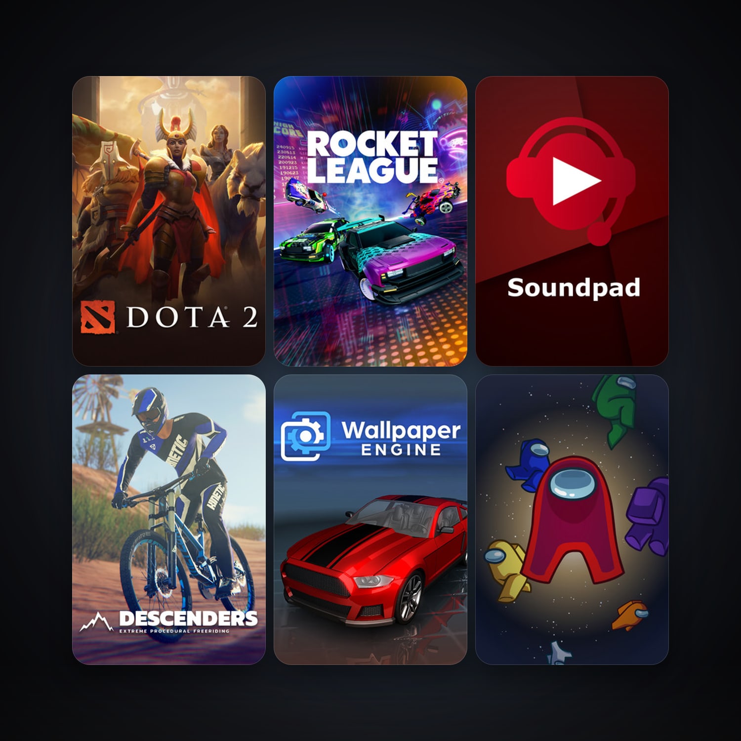 Rocket League + Wallpaper Engine, 21 games, Steam 24, clean — HabibiAccounts