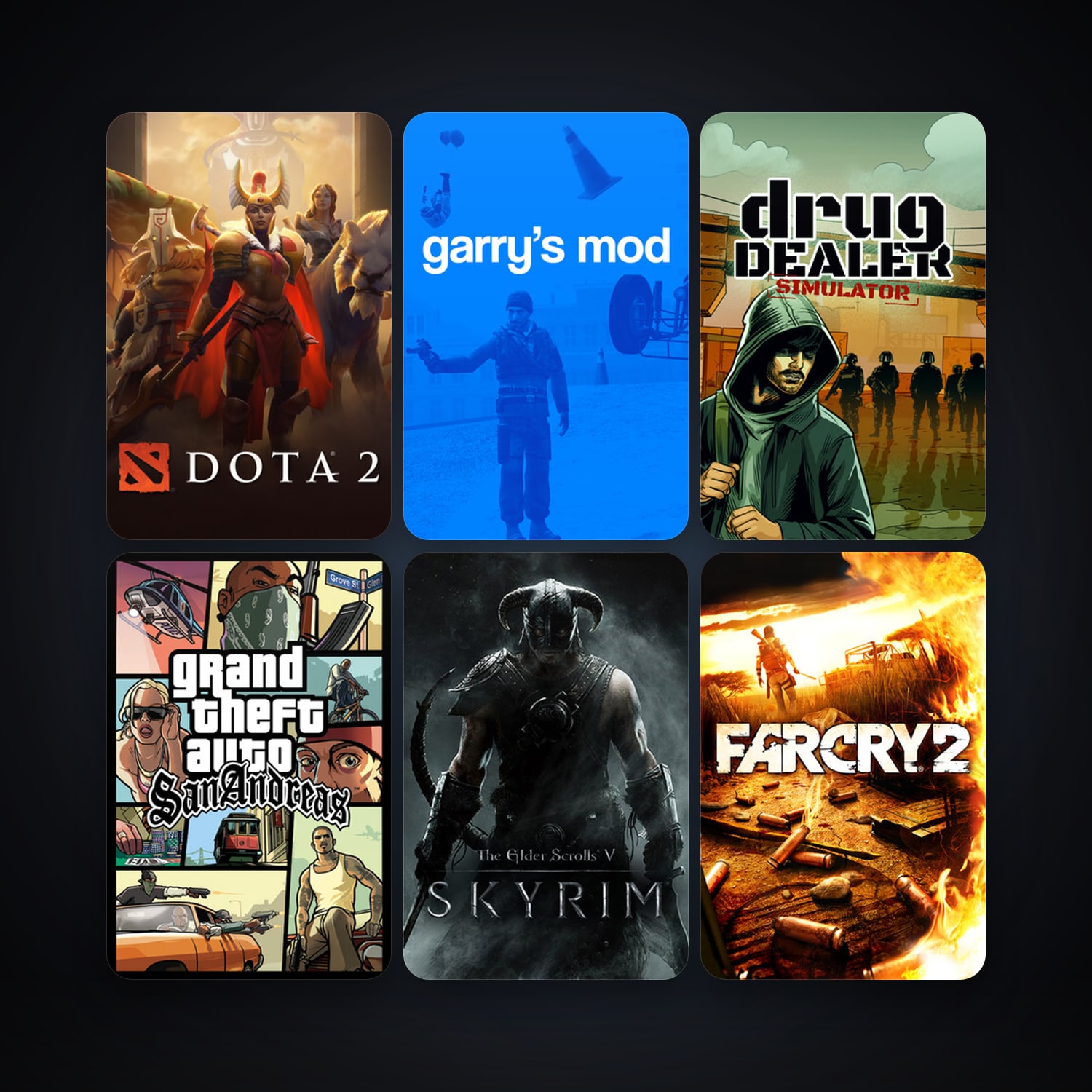 Left 4 Dead 2 + Garry's Mod, 79 games, Steam 10, clean — HabibiAccounts