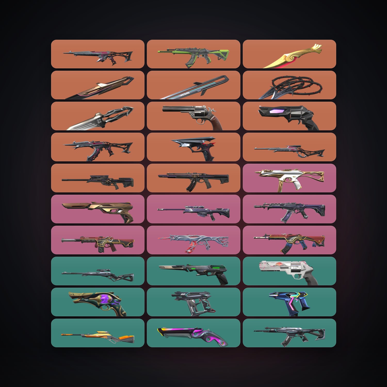 EU Ascendant 2 locker — 5 knives, 56 skins, lvl 294 — HabibiAccounts