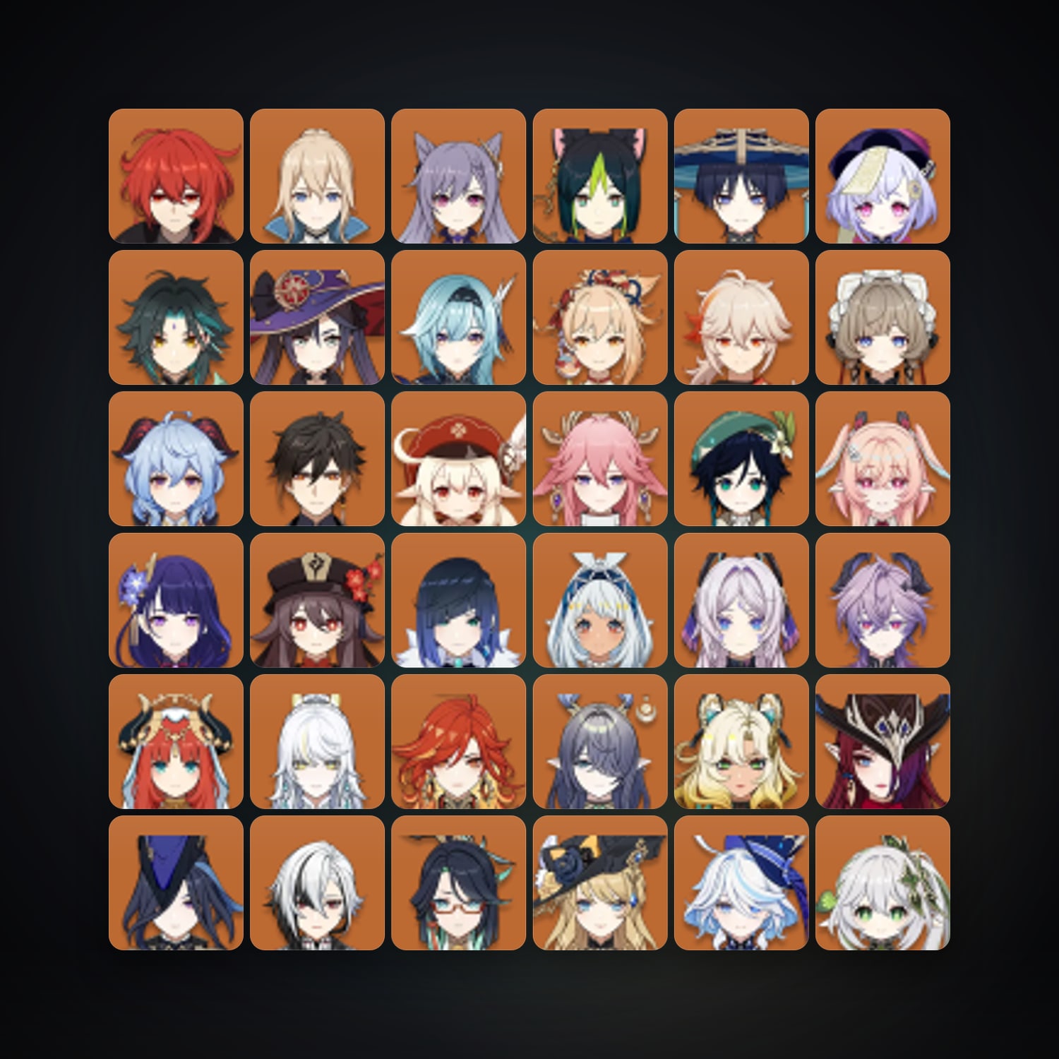 Genshin Impact | AR 60 | 95 Chars | 42× 5★ — Genshin / miHoYo Account — HabibiAccounts